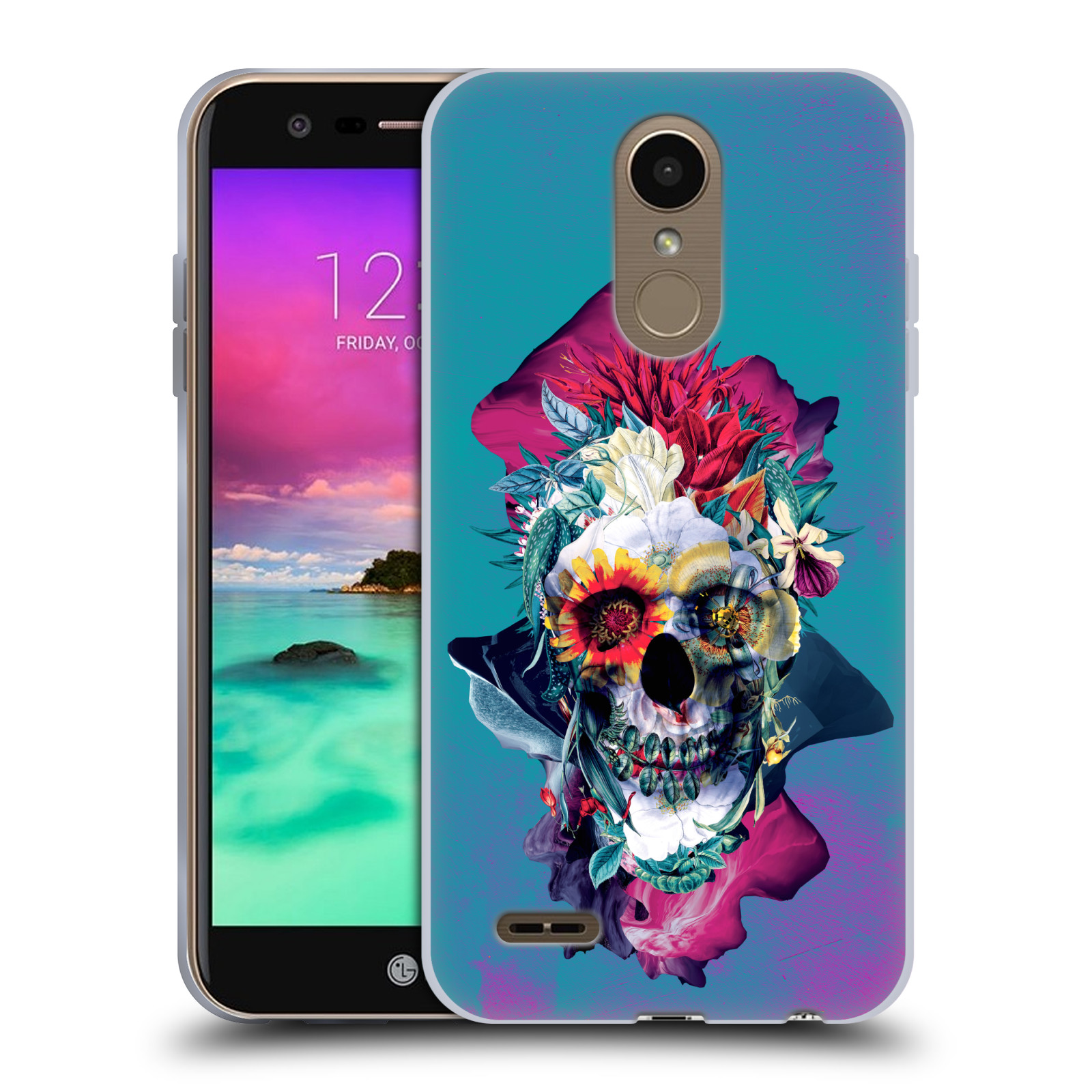 FUNDA RIZA PEKER SKULLS 5 GEL SUAVE PARA TELÉFONOS LG 2 - Imagen 7 de 14