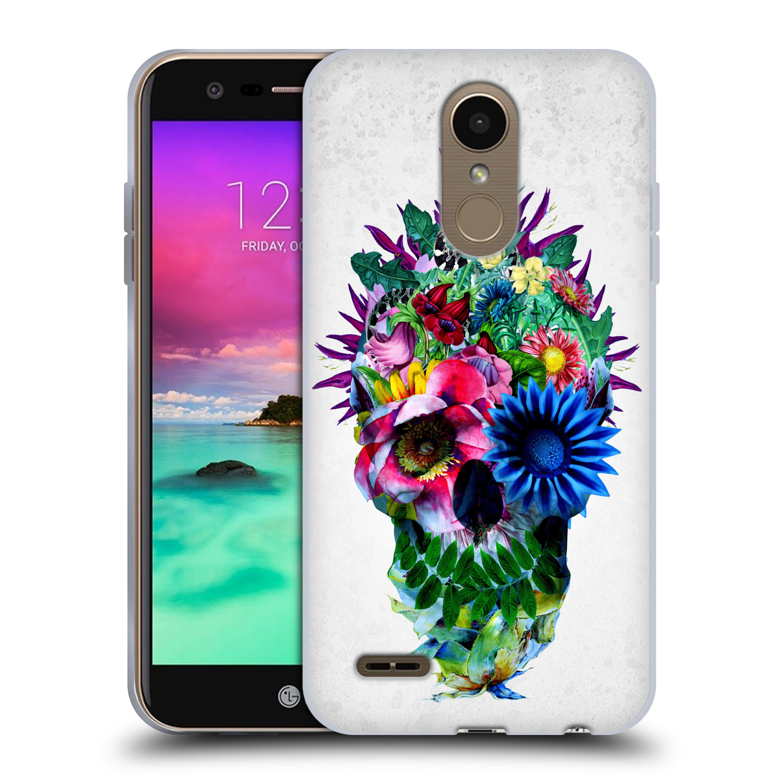 FUNDA RIZA PEKER SKULLS 5 GEL SUAVE PARA TELÉFONOS LG 2 - Imagen 9 de 14