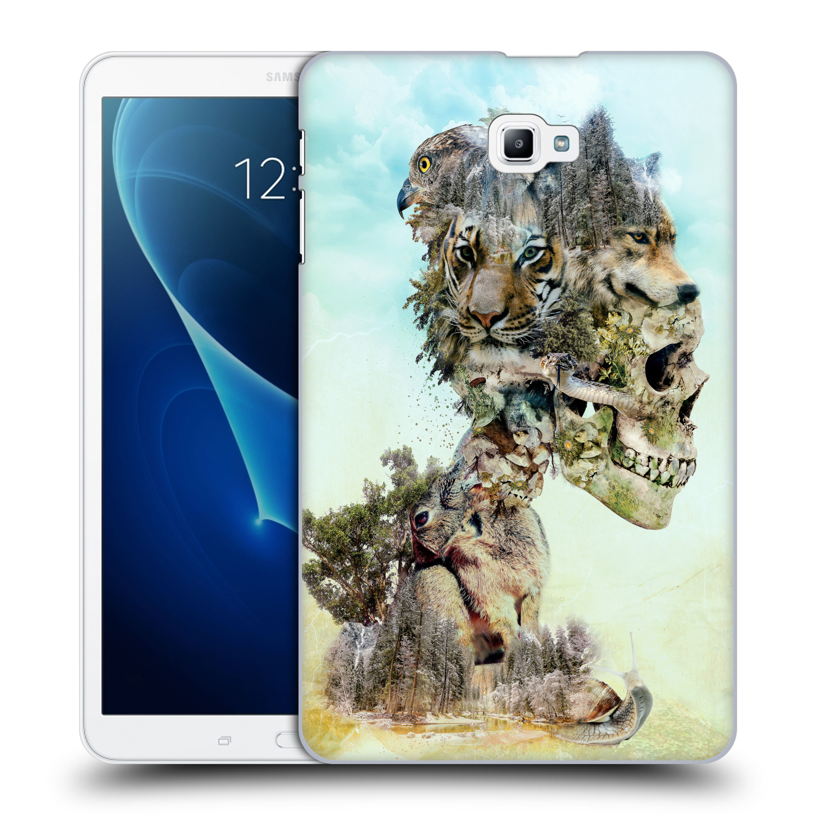 OFFICIAL RIZA PEKER SKULLS 5 CASE FOR SAMSUNG TABLETS 1 - Picture 12 of 14