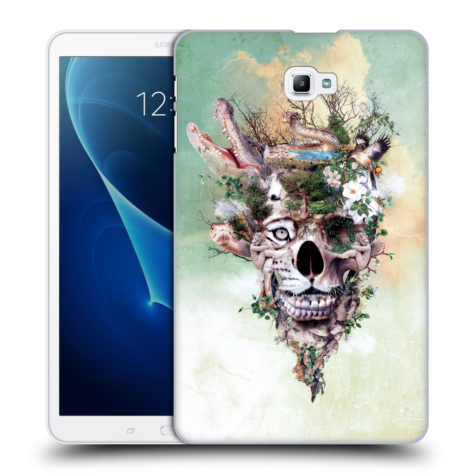 OFFICIAL RIZA PEKER SKULLS 5 CASE FOR SAMSUNG TABLETS 1 - Picture 13 of 14