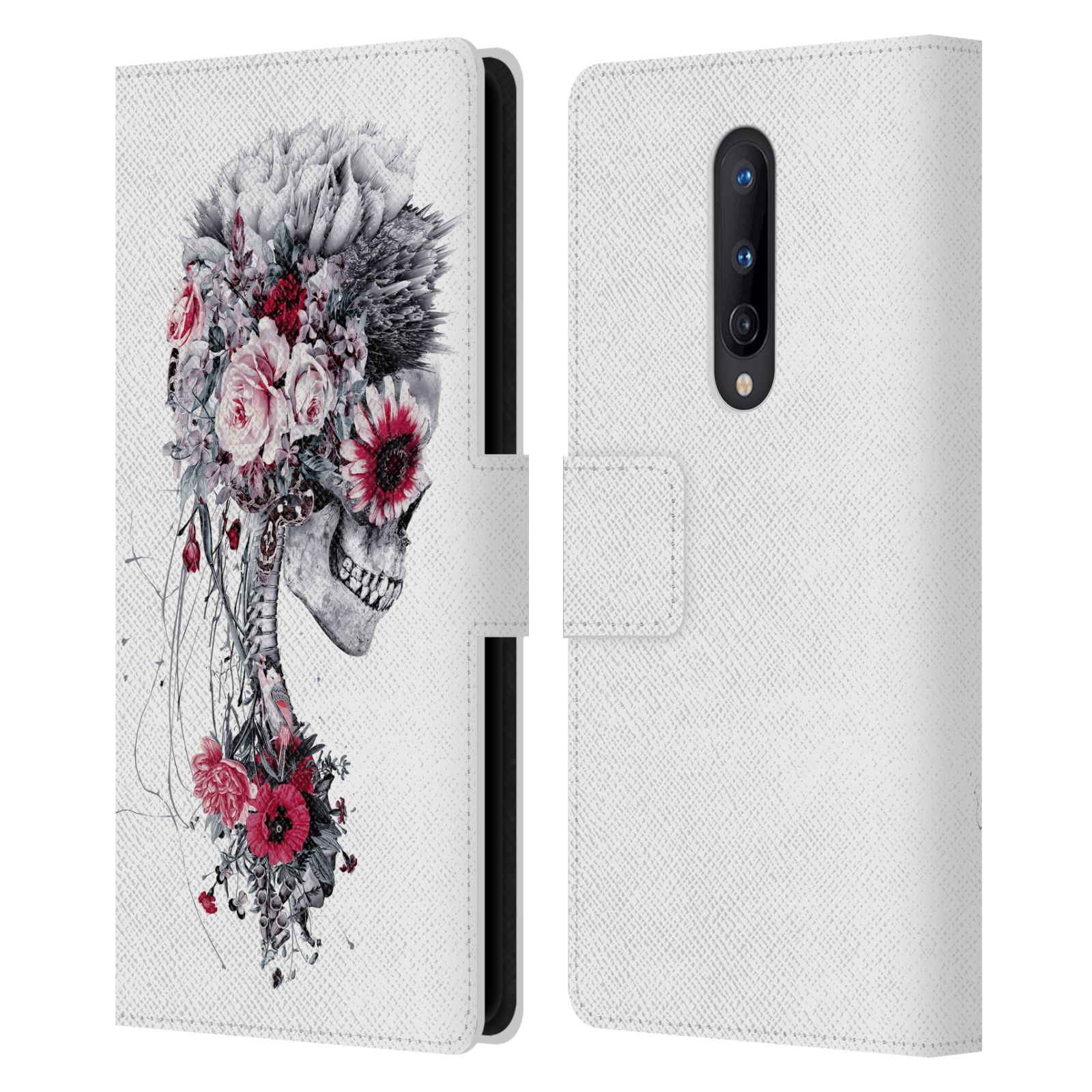 OFFICIAL RIZA PEKER SKULLS 6 LEATHER BOOK WALLET CASE COVER FOR ONEPLUS PHONES - Picture 9 of 15