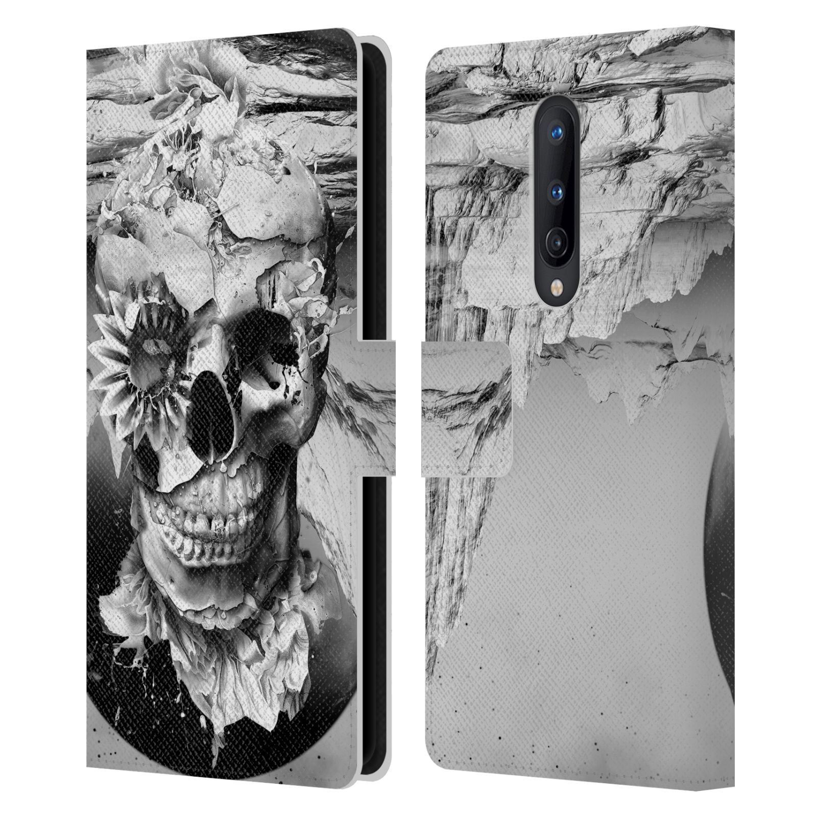 OFFICIAL RIZA PEKER SKULLS 6 LEATHER BOOK WALLET CASE COVER FOR ONEPLUS PHONES - Picture 8 of 15