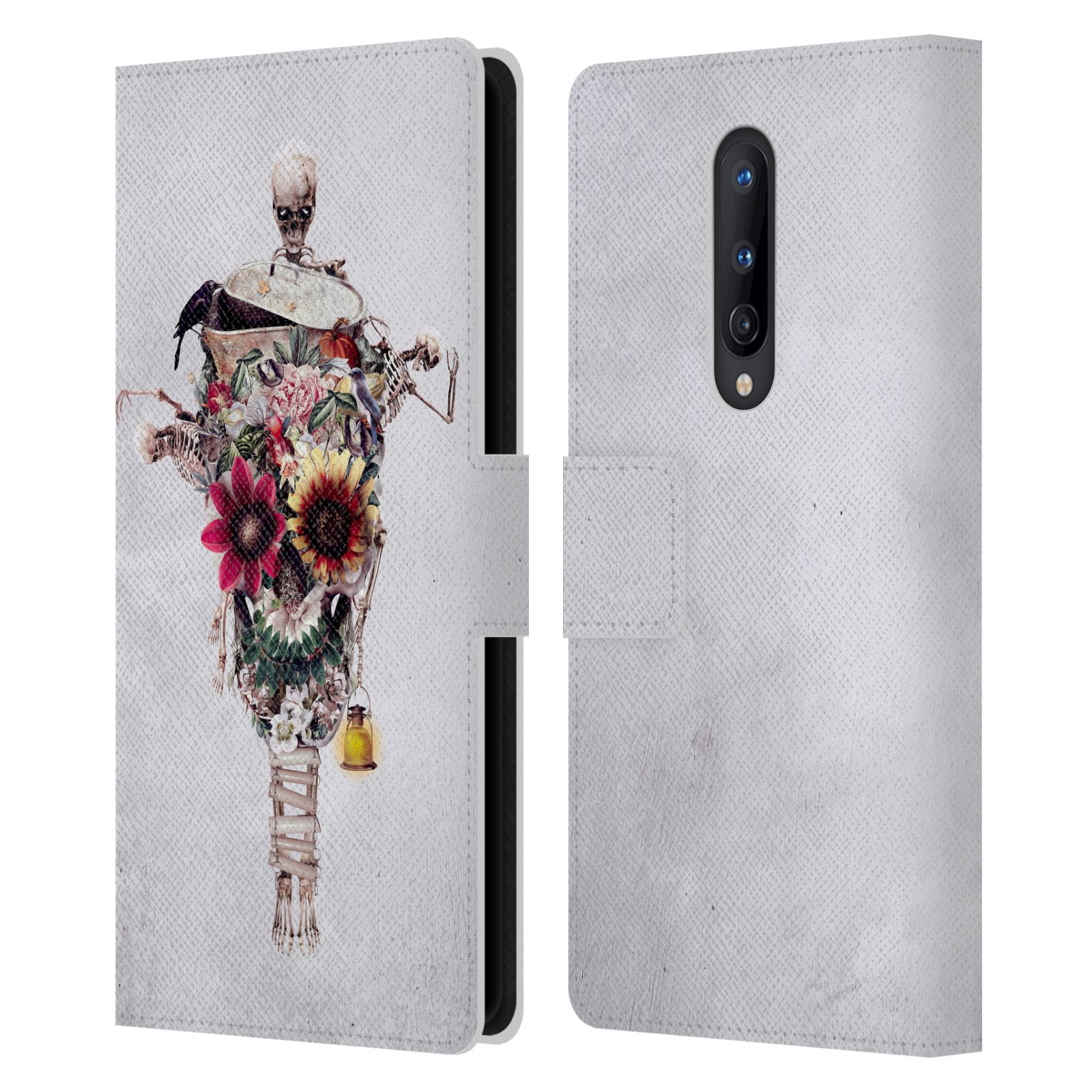 OFFICIAL RIZA PEKER SKULLS 6 LEATHER BOOK WALLET CASE COVER FOR ONEPLUS PHONES - Picture 11 of 15