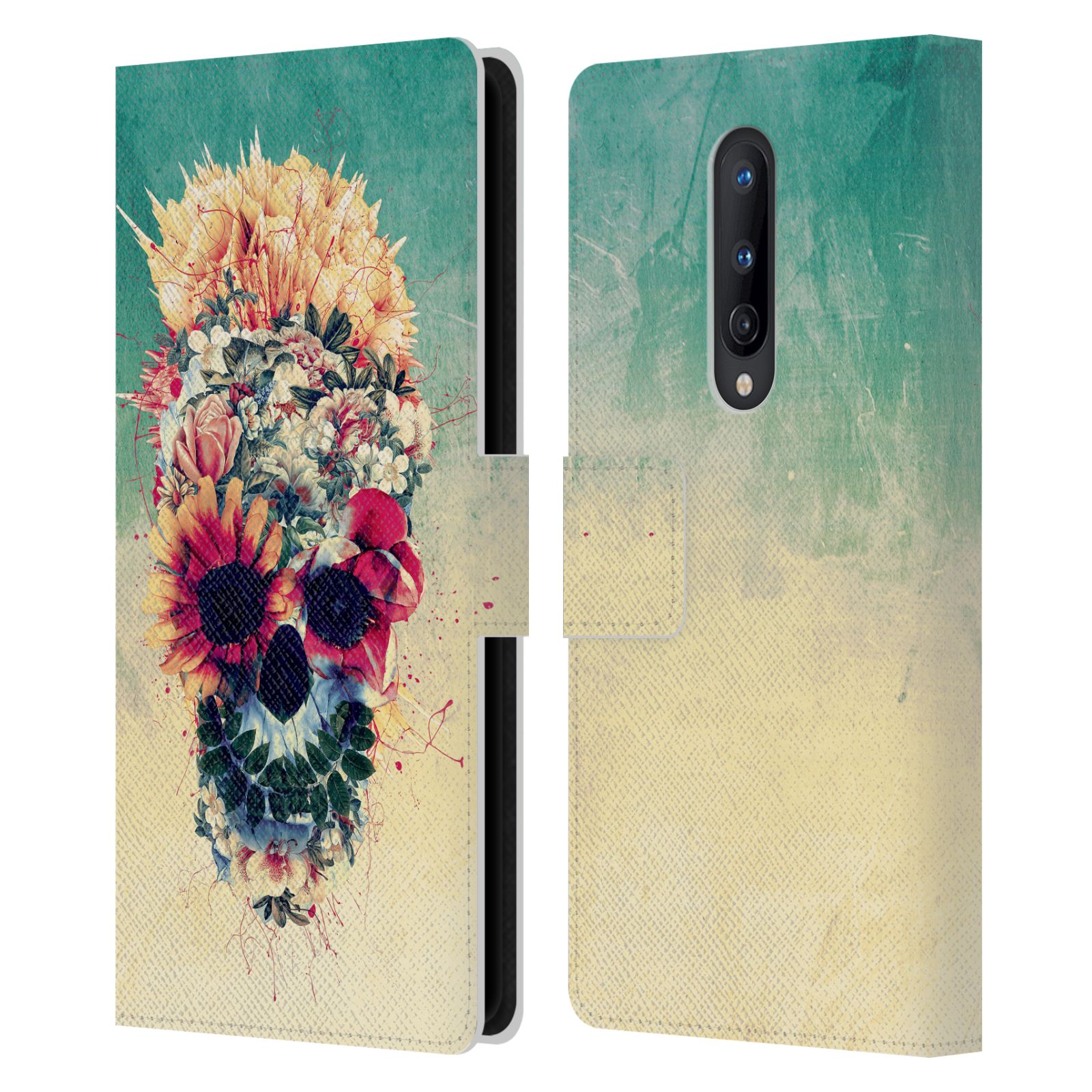 OFFICIAL RIZA PEKER SKULLS 6 LEATHER BOOK WALLET CASE COVER FOR ONEPLUS PHONES - Picture 13 of 15