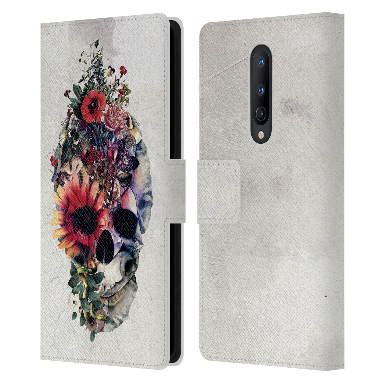 OFFICIAL RIZA PEKER SKULLS 6 LEATHER BOOK WALLET CASE COVER FOR ONEPLUS PHONES - Picture 15 of 15