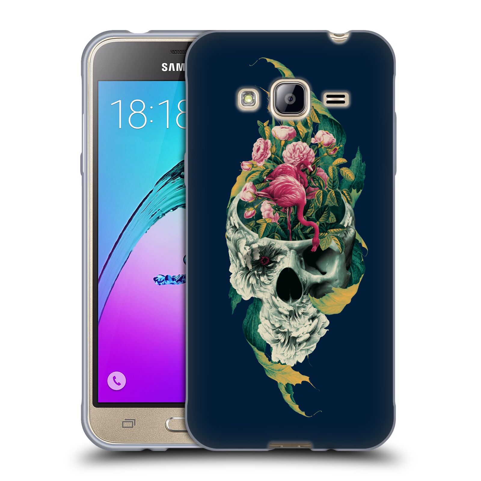 OFFICIAL RIZA PEKER SKULLS 9 SOFT GEL CASE FOR SAMSUNG PHONES 3 - Picture 9 of 18