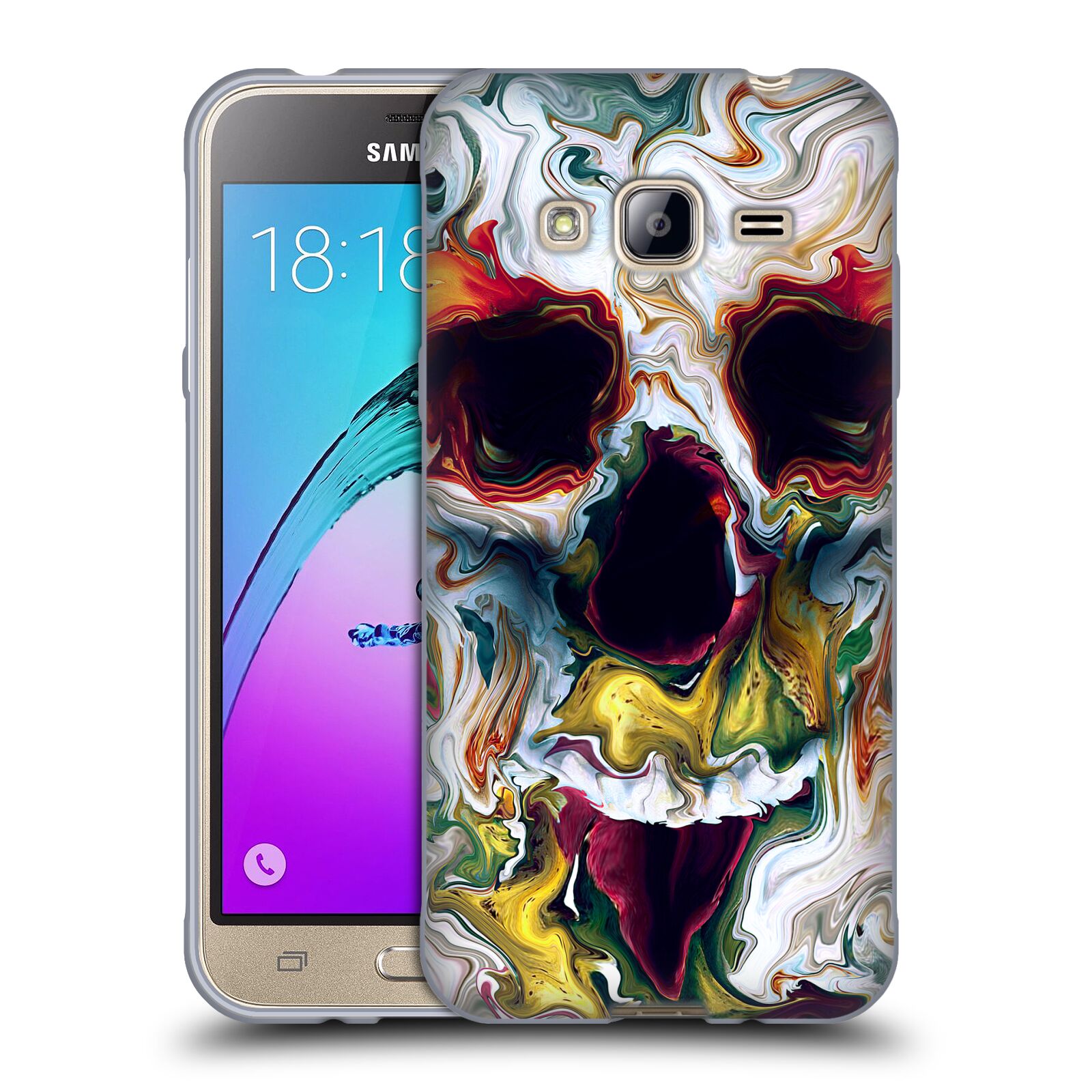 OFFICIAL RIZA PEKER SKULLS 9 SOFT GEL CASE FOR SAMSUNG PHONES 3 - Picture 15 of 18