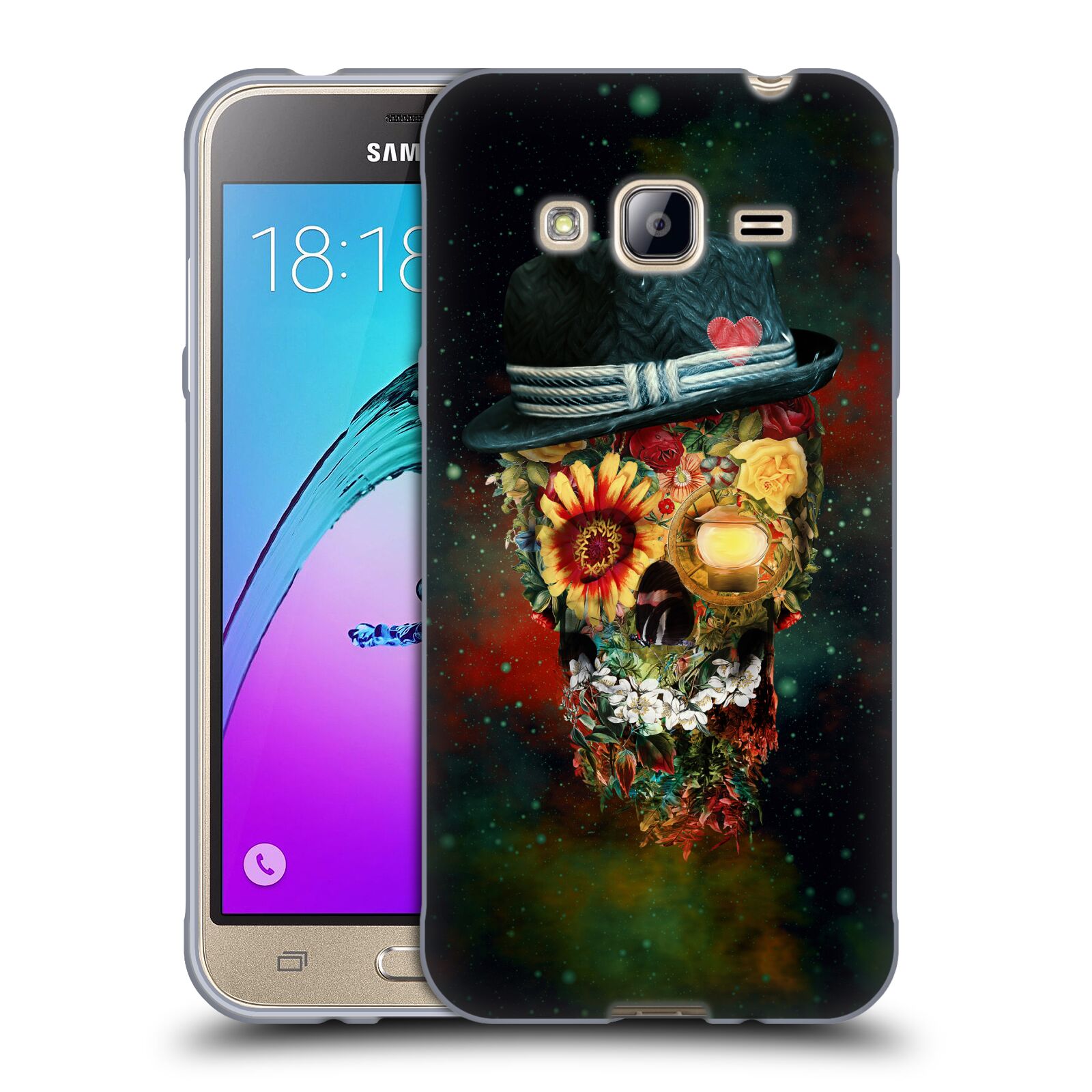 OFFICIAL RIZA PEKER SKULLS 9 SOFT GEL CASE FOR SAMSUNG PHONES 3 - Picture 16 of 18