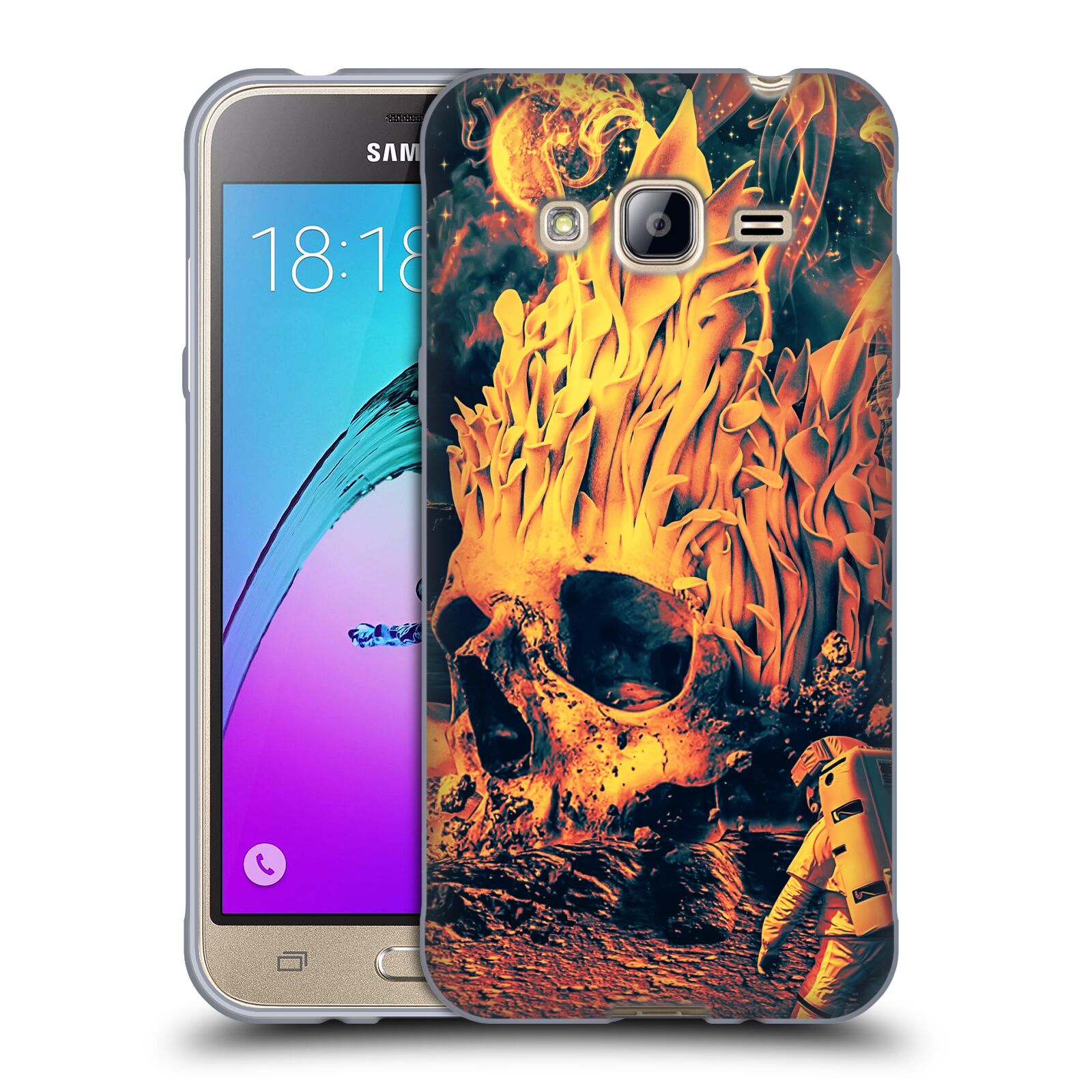 OFFICIAL RIZA PEKER SKULLS 9 SOFT GEL CASE FOR SAMSUNG PHONES 3 - Picture 17 of 18