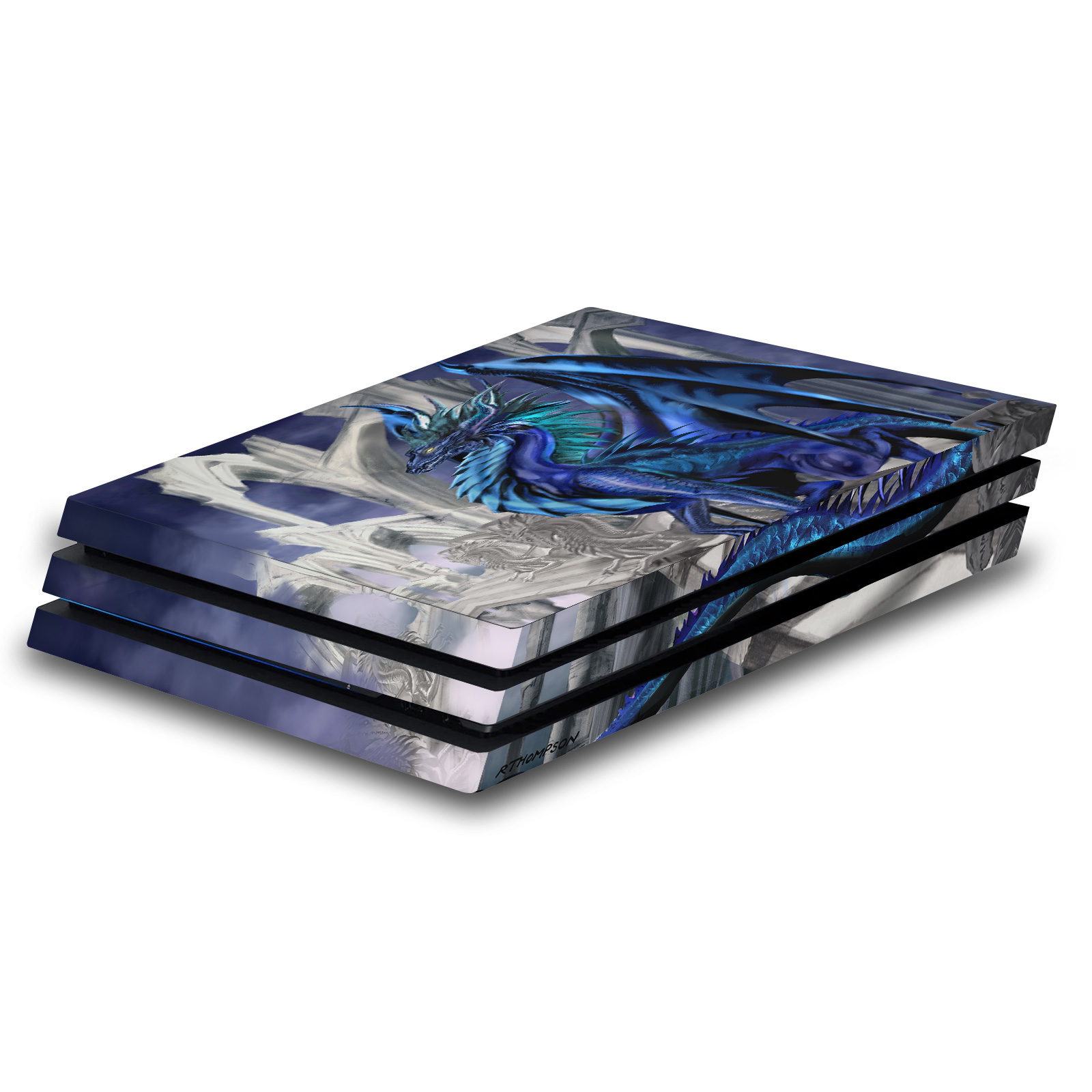 FUNDA DE VINILO OFICIAL RUTH THOMPSON DRAGONS PARA CONSOLA SONY PLAYSTATION 4 PS4 PRO - Imagen 11 de 13