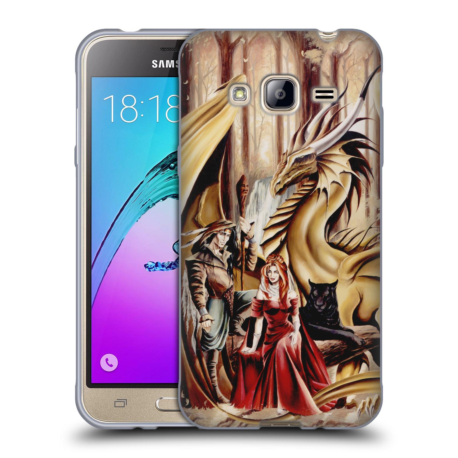 RUTH THOMPSON DRAGONS 2 SOFT GEL CASE FOR SAMSUNG PHONES 3 - Picture 11 of 21