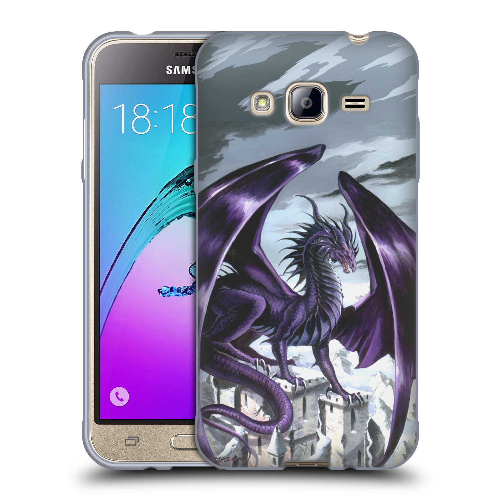 RUTH THOMPSON DRAGONS 2 SOFT GEL CASE FOR SAMSUNG PHONES 3 - Picture 13 of 21