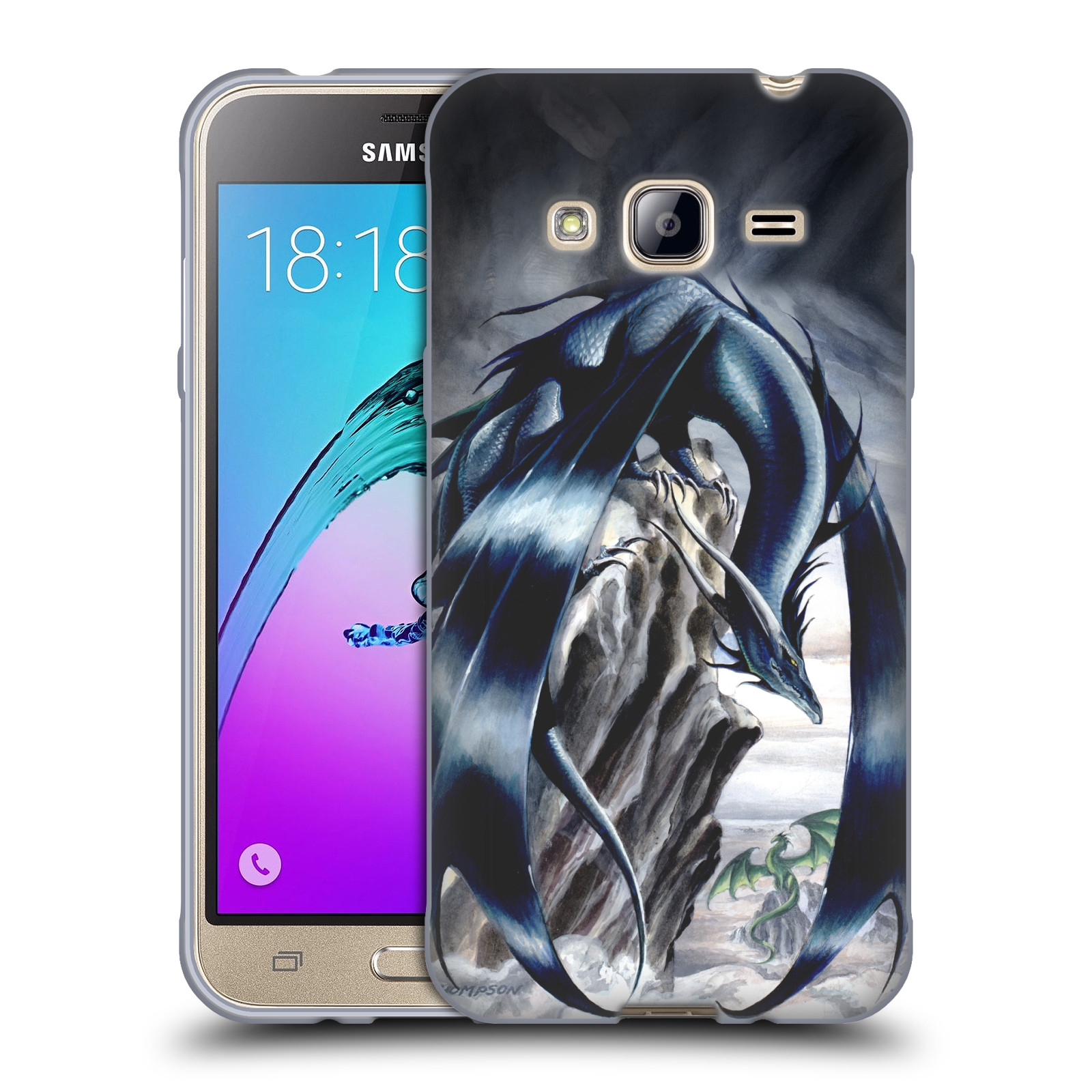 RUTH THOMPSON DRAGONS 2 SOFT GEL CASE FOR SAMSUNG PHONES 3 - Picture 20 of 21