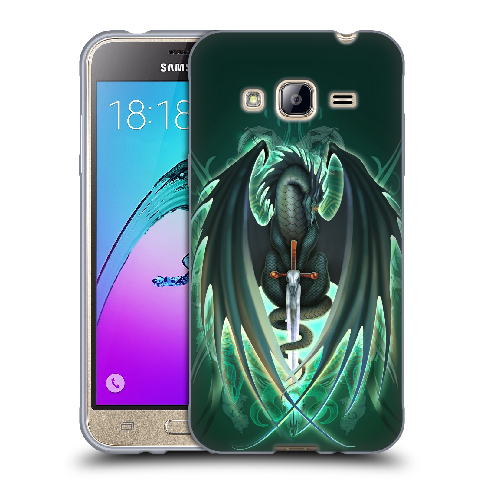 RUTH THOMPSON DRAGONS 2 SOFT GEL CASE FOR SAMSUNG PHONES 3 - Picture 15 of 21