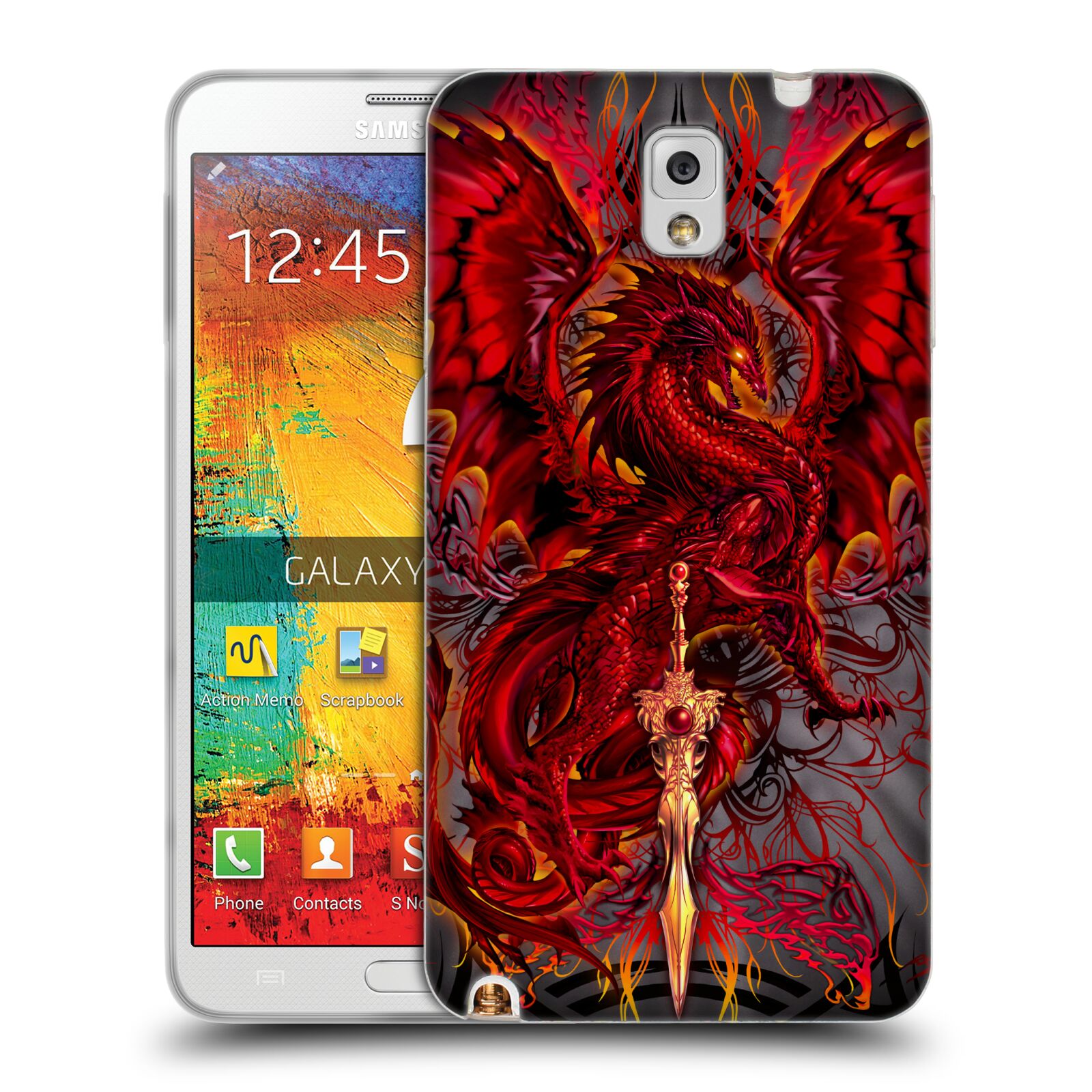 RUTH THOMPSON DRACHEN MIT SCHWERTERN SOFT GEL HANDYHÜLLE FÜR SAMSUNG HANDYS 2 - Bild 8 von 11