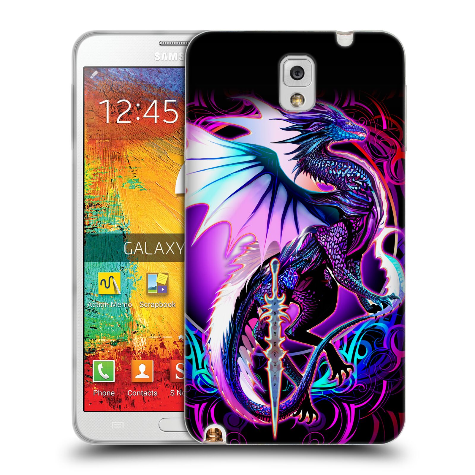 RUTH THOMPSON DRACHEN MIT SCHWERTERN SOFT GEL HANDYHÜLLE FÜR SAMSUNG HANDYS 2 - Bild 9 von 11