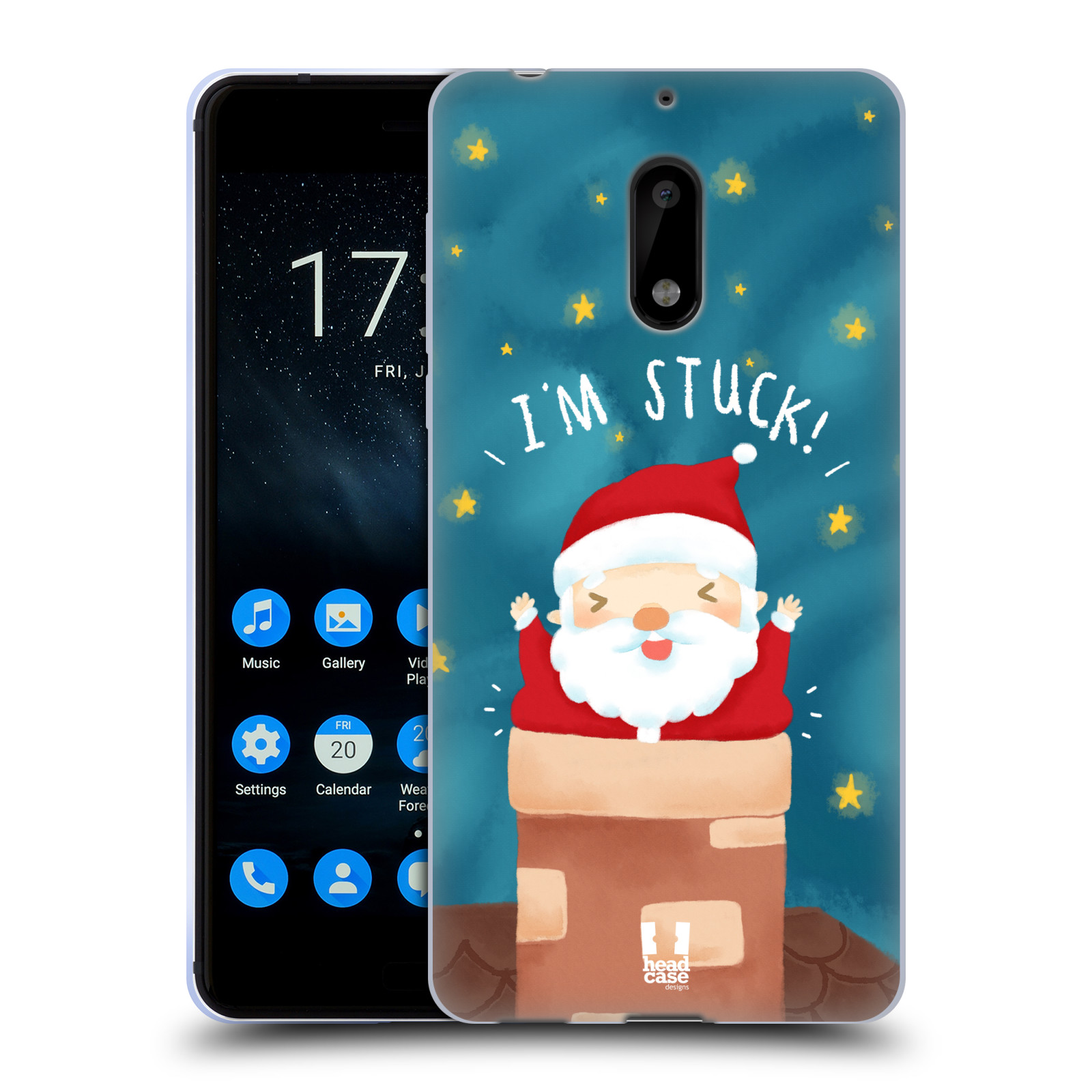 HEAD CASE DESIGNS SANTAS MISADVENTURES SOFT GEL CASE FOR NOKIA PHONES 1 - Picture 8 of 13