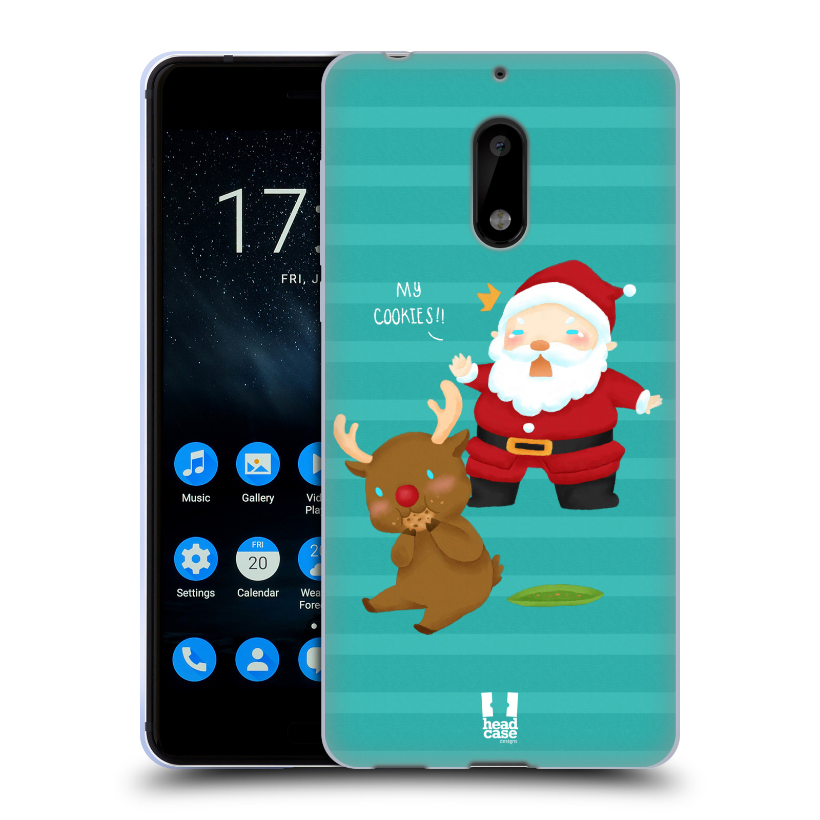 HEAD CASE DESIGNS SANTAS MISADVENTURES SOFT GEL CASE FOR NOKIA PHONES 1 - Picture 9 of 13