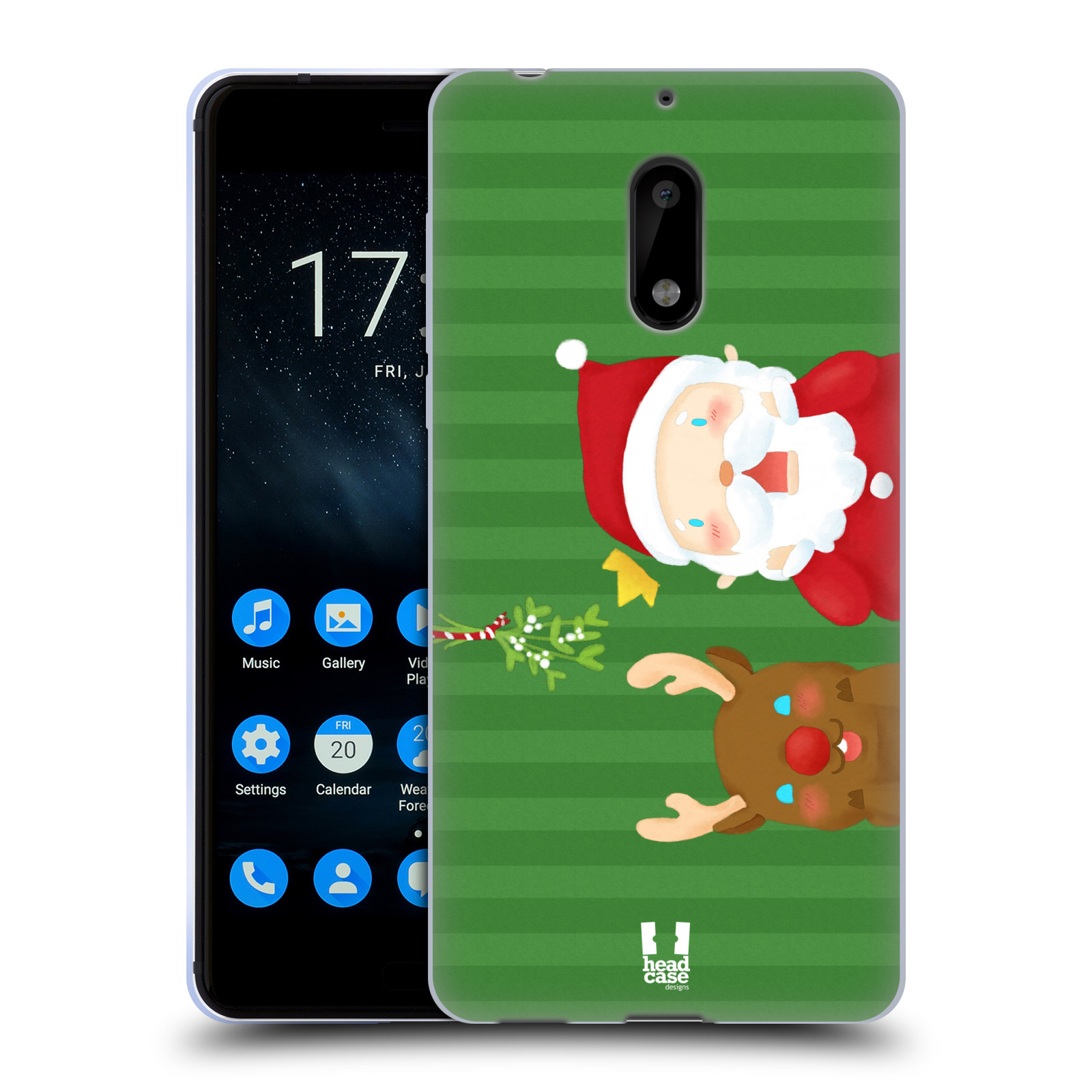 HEAD CASE DESIGNS SANTAS MISADVENTURES SOFT GEL CASE FOR NOKIA PHONES 1 - Picture 11 of 13