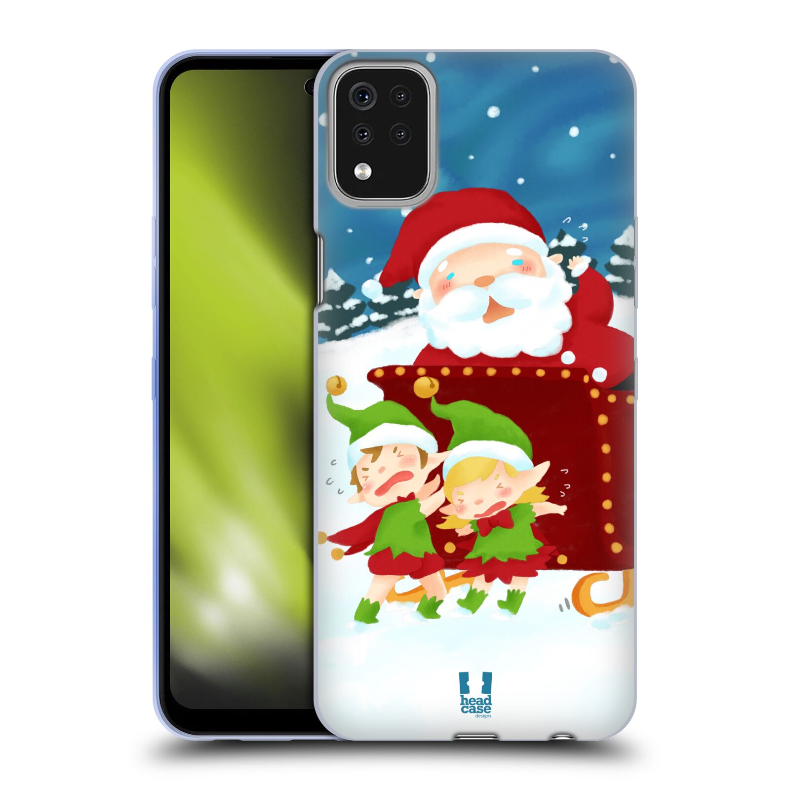 FUNDA HEAD CASE DESIGNS SANTAS MISADVENTURES GEL SUAVE PARA TELÉFONOS LG 1 - Imagen 8 de 8