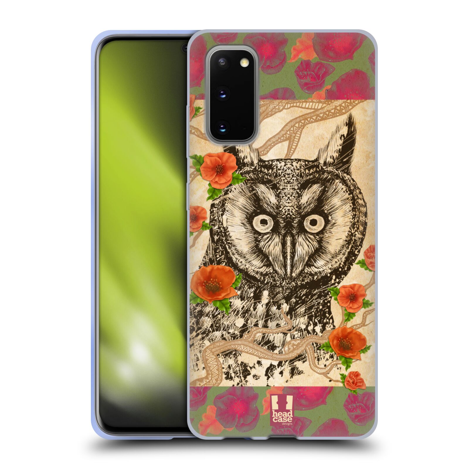 HEAD CASE DESIGNS STIPPLE ART ANIMALS SOFT GEL CASE FOR SAMSUNG PHONES 1 - Picture 10 of 10