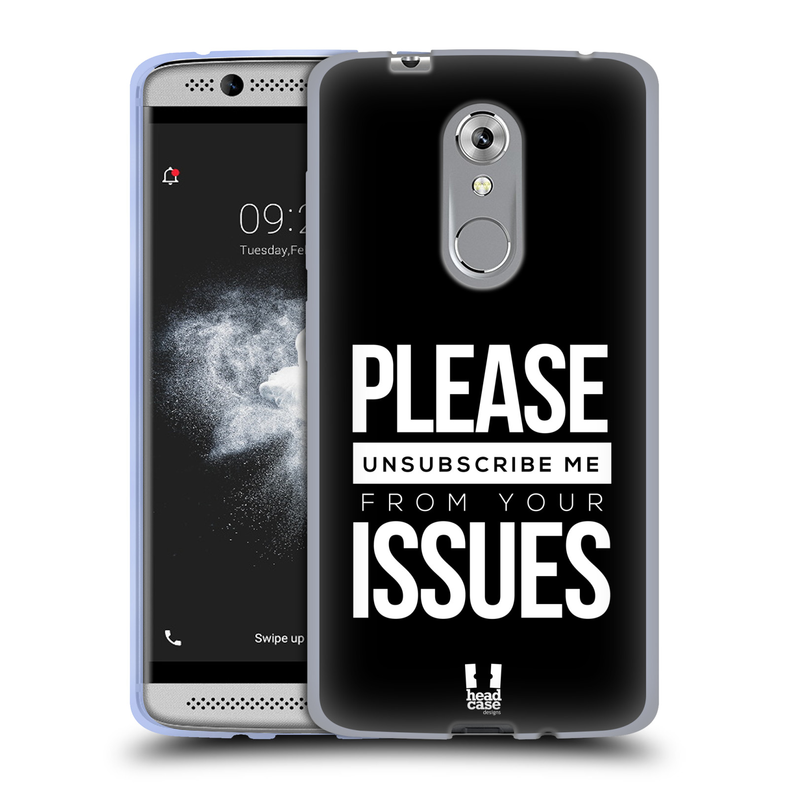 HEAD CASE DESIGNS SASSY QUOTES SOFT GEL CASE & WALLPAPER FOR ZTE PHONES - Picture 9 of 9