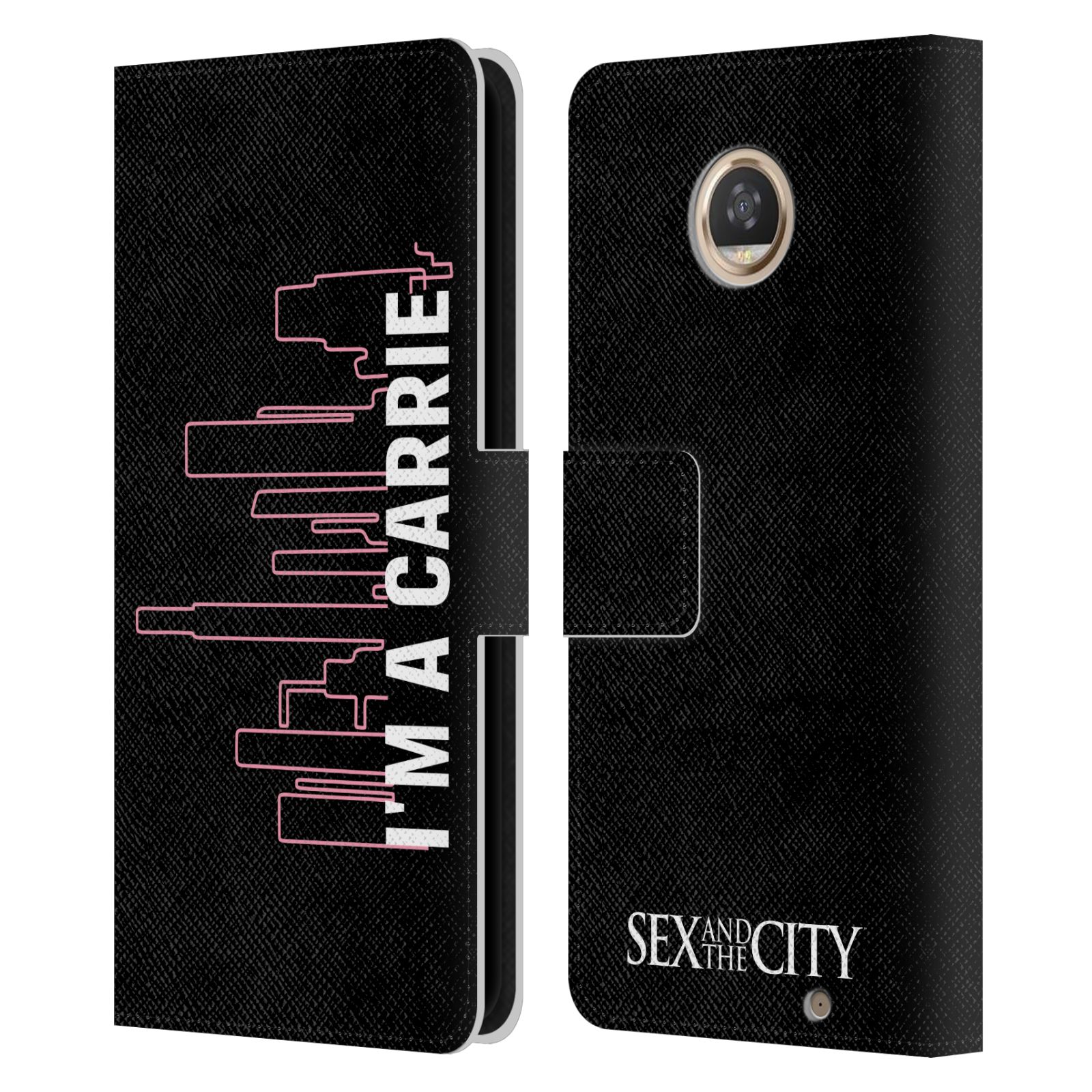 SEX AND THE CITY: TV SERIES CHARACTERS LEATHER BOOK CASE FOR MOTOROLA PHONES - Picture 7 of 18