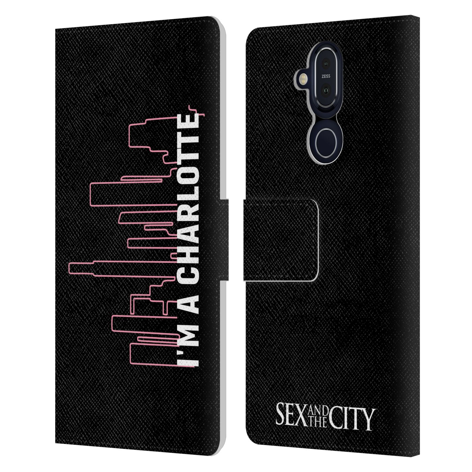 SEX AND THE CITY: TV SERIES CHARACTERS LEATHER BOOK CASE FOR MICROSOFT PHONES - Picture 8 of 18