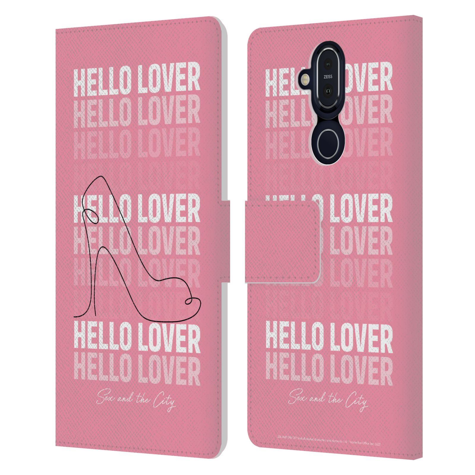 SEX AND THE CITY: TV SERIES CHARACTERS LEATHER BOOK CASE FOR MICROSOFT PHONES - Picture 9 of 18