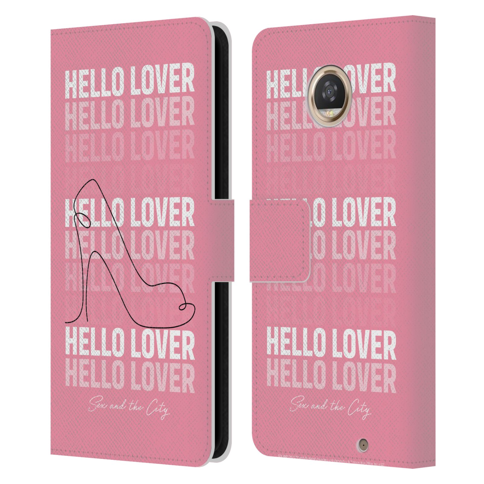 SEX AND THE CITY: TV SERIES CHARACTERS LEATHER BOOK CASE FOR MOTOROLA PHONES - Picture 9 of 18