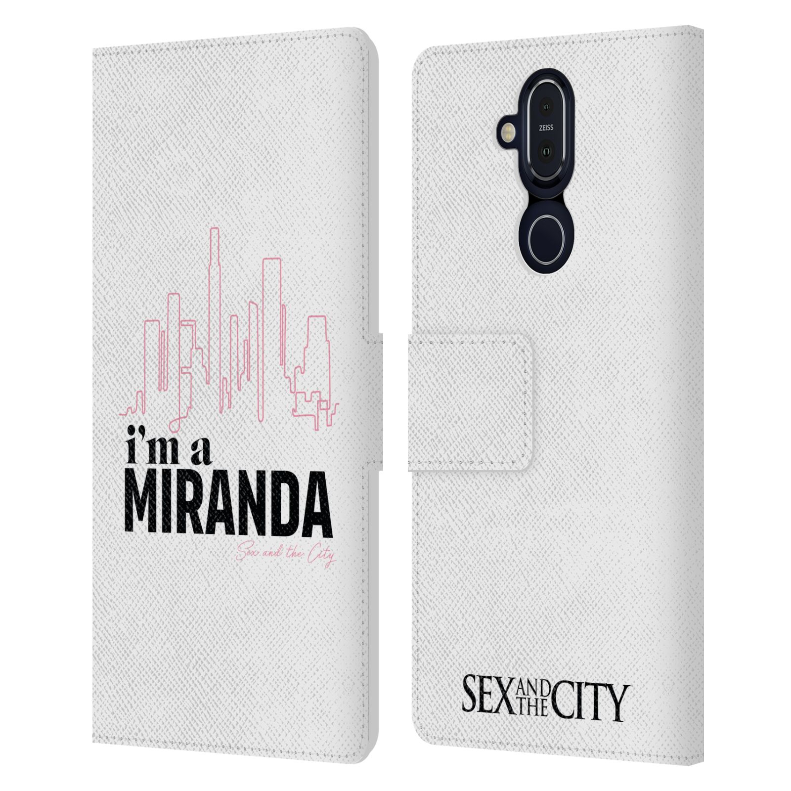 SEX AND THE CITY: TV SERIES CHARACTERS LEATHER BOOK CASE FOR MICROSOFT PHONES - Picture 11 of 18