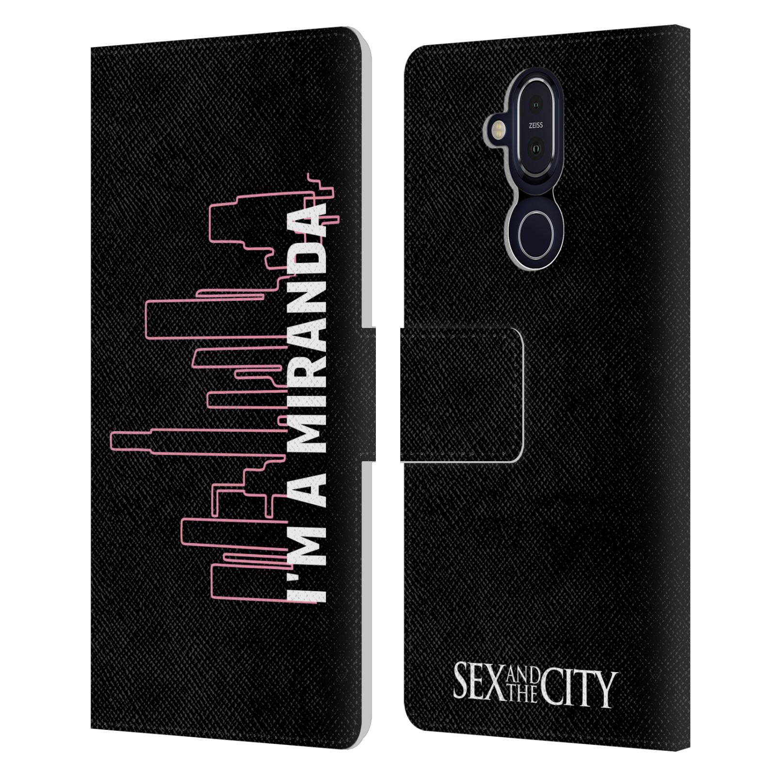 SEX AND THE CITY: TV SERIES CHARACTERS LEATHER BOOK CASE FOR MICROSOFT PHONES - Picture 14 of 18