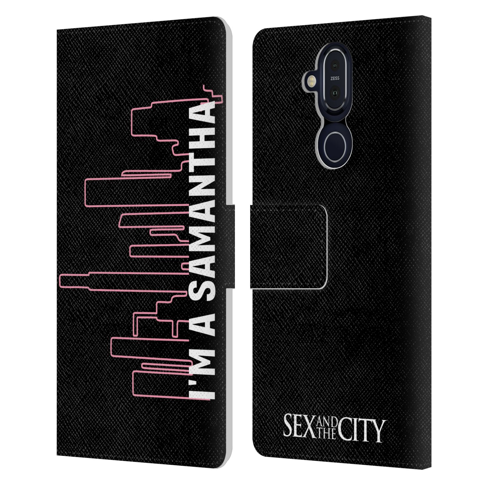 SEX AND THE CITY: TV SERIES CHARACTERS LEATHER BOOK CASE FOR MICROSOFT PHONES - Picture 15 of 18