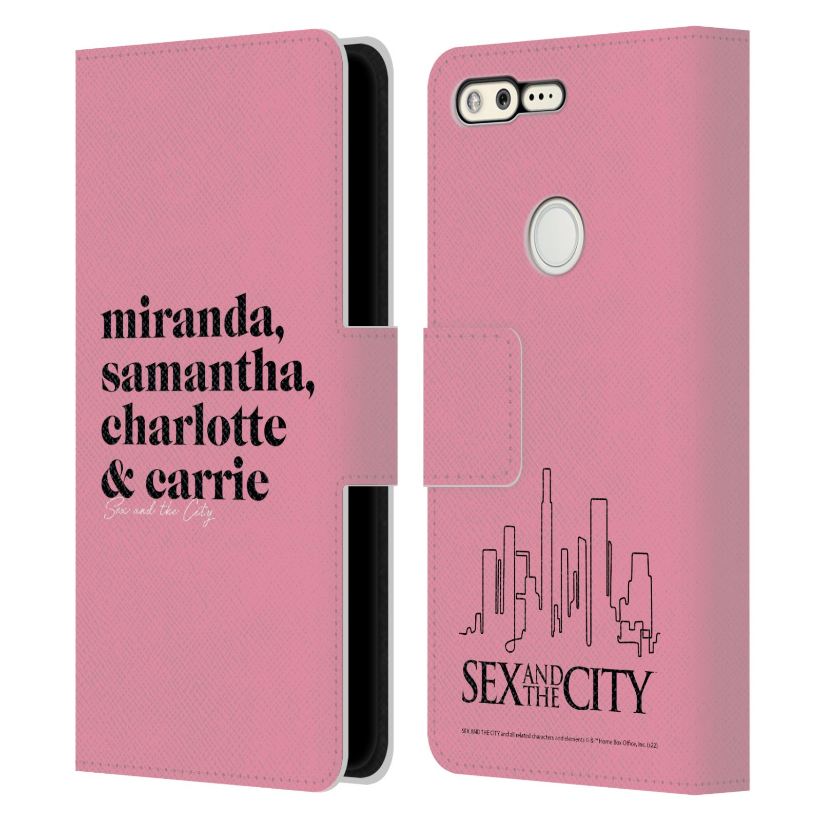 SEX AND THE CITY: TELEVISION SERIES GRAPHICS LEATHER BOOK CASE FOR GOOGLE PHONES - Picture 8 of 14
