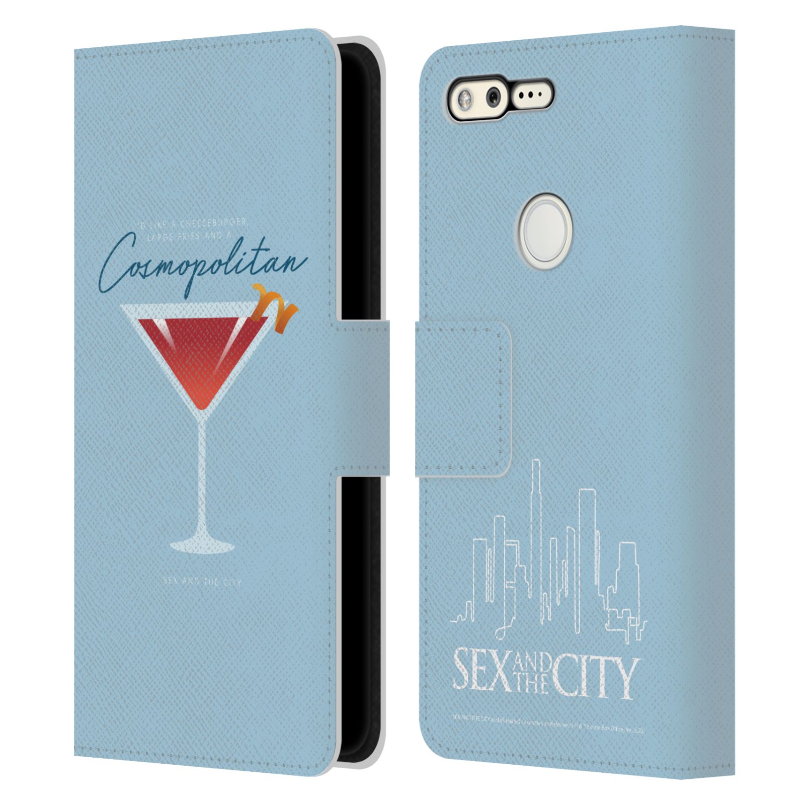 SEX AND THE CITY: TELEVISION SERIES GRAPHICS LEATHER BOOK CASE FOR GOOGLE PHONES - Picture 10 of 14