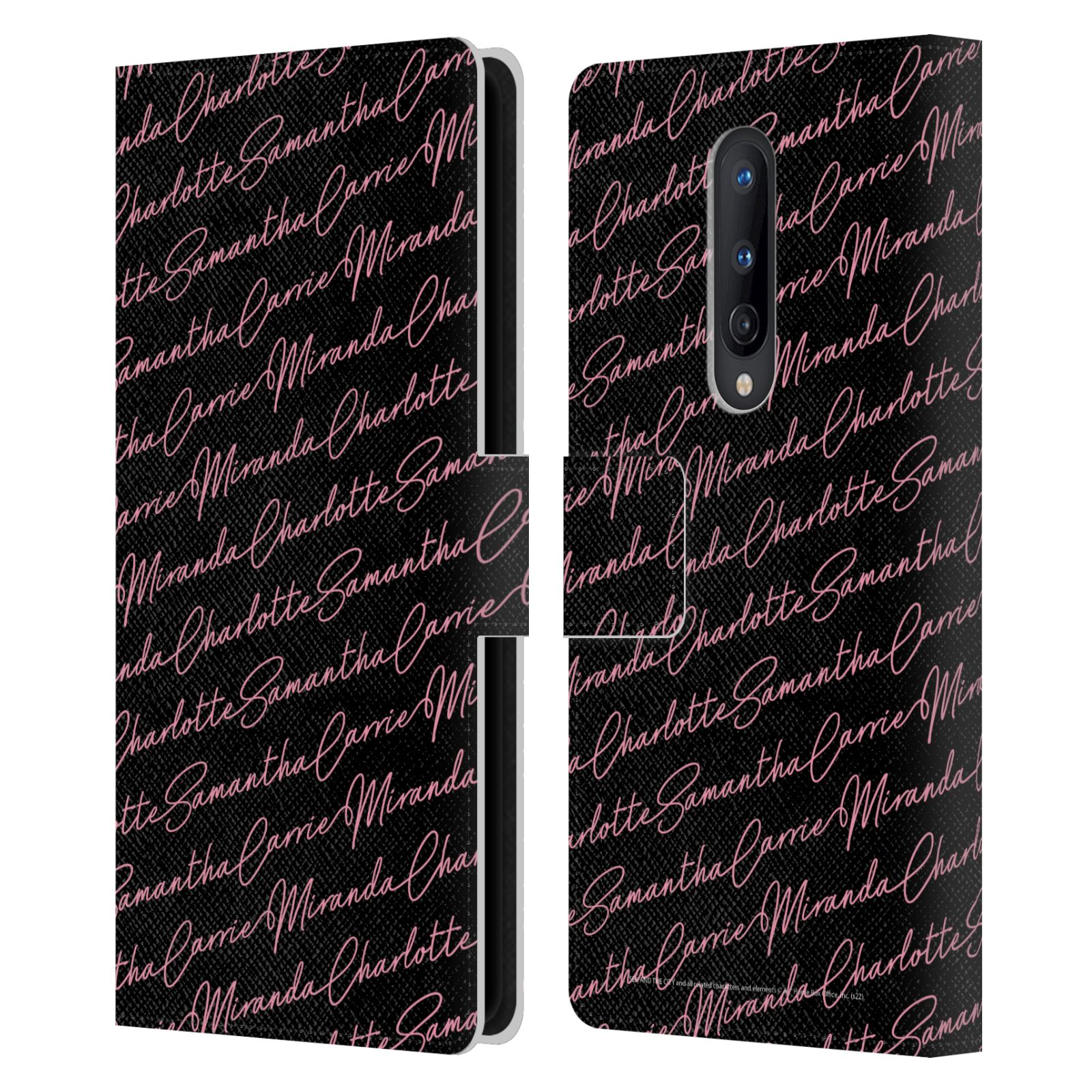 SEX AND THE CITY: TELEVISION SERIES GRAPHICS LEATHER BOOK CASE ONEPLUS PHONES - Picture 11 of 14