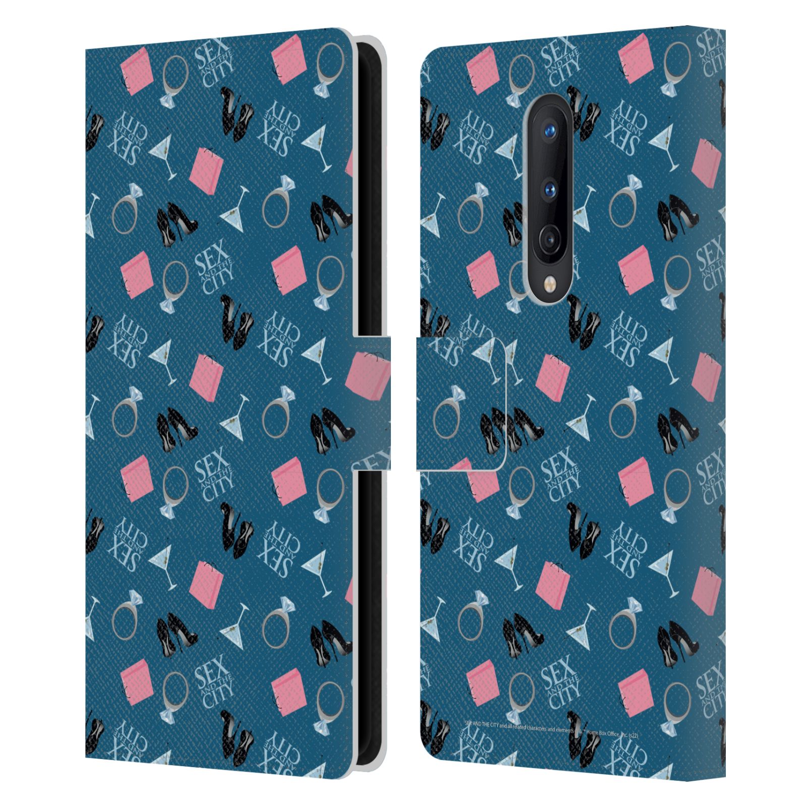 SEX AND THE CITY: TELEVISION SERIES GRAPHICS LEATHER BOOK CASE ONEPLUS PHONES - Picture 13 of 14