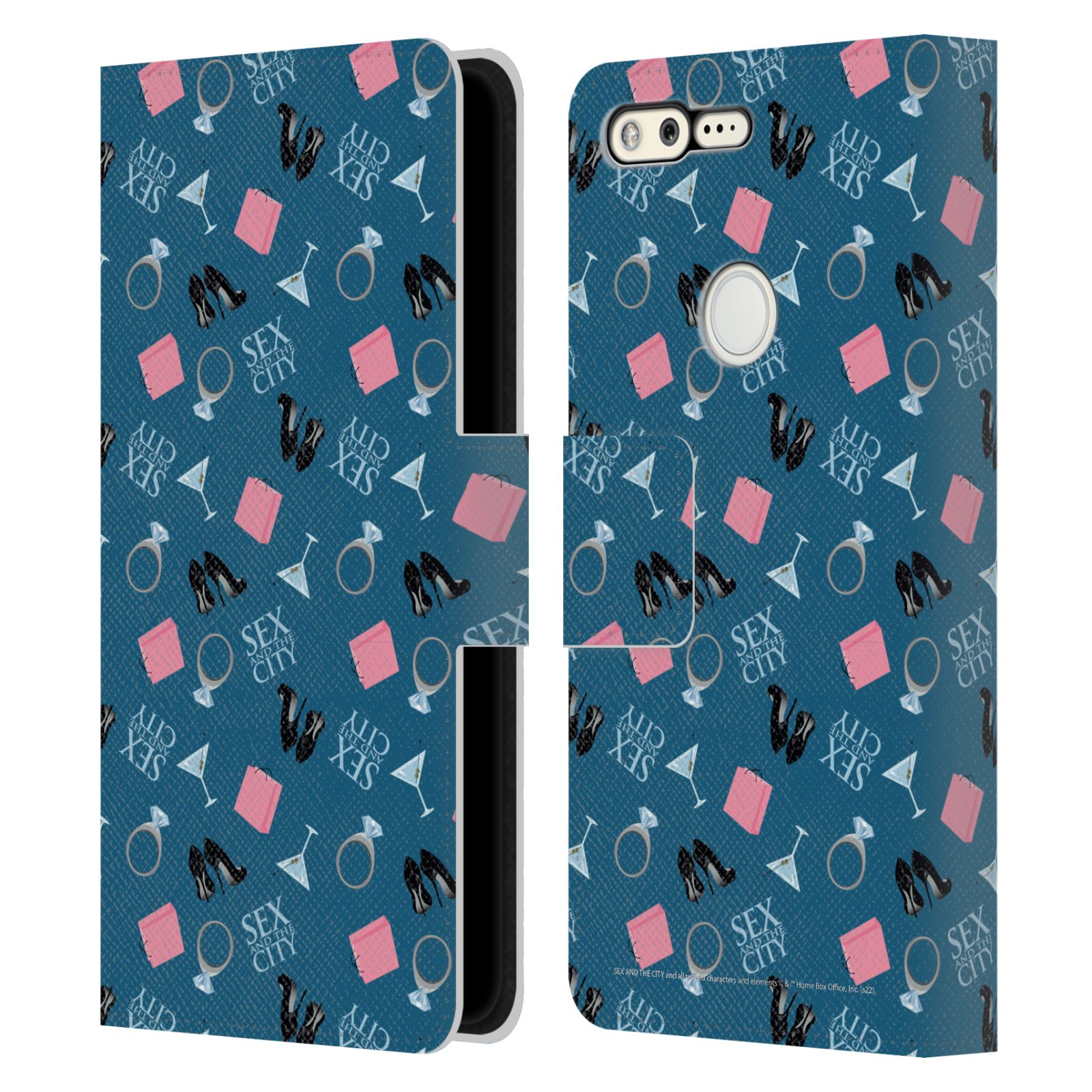 SEX AND THE CITY: TELEVISION SERIES GRAPHICS LEATHER BOOK CASE FOR GOOGLE PHONES - Picture 13 of 14