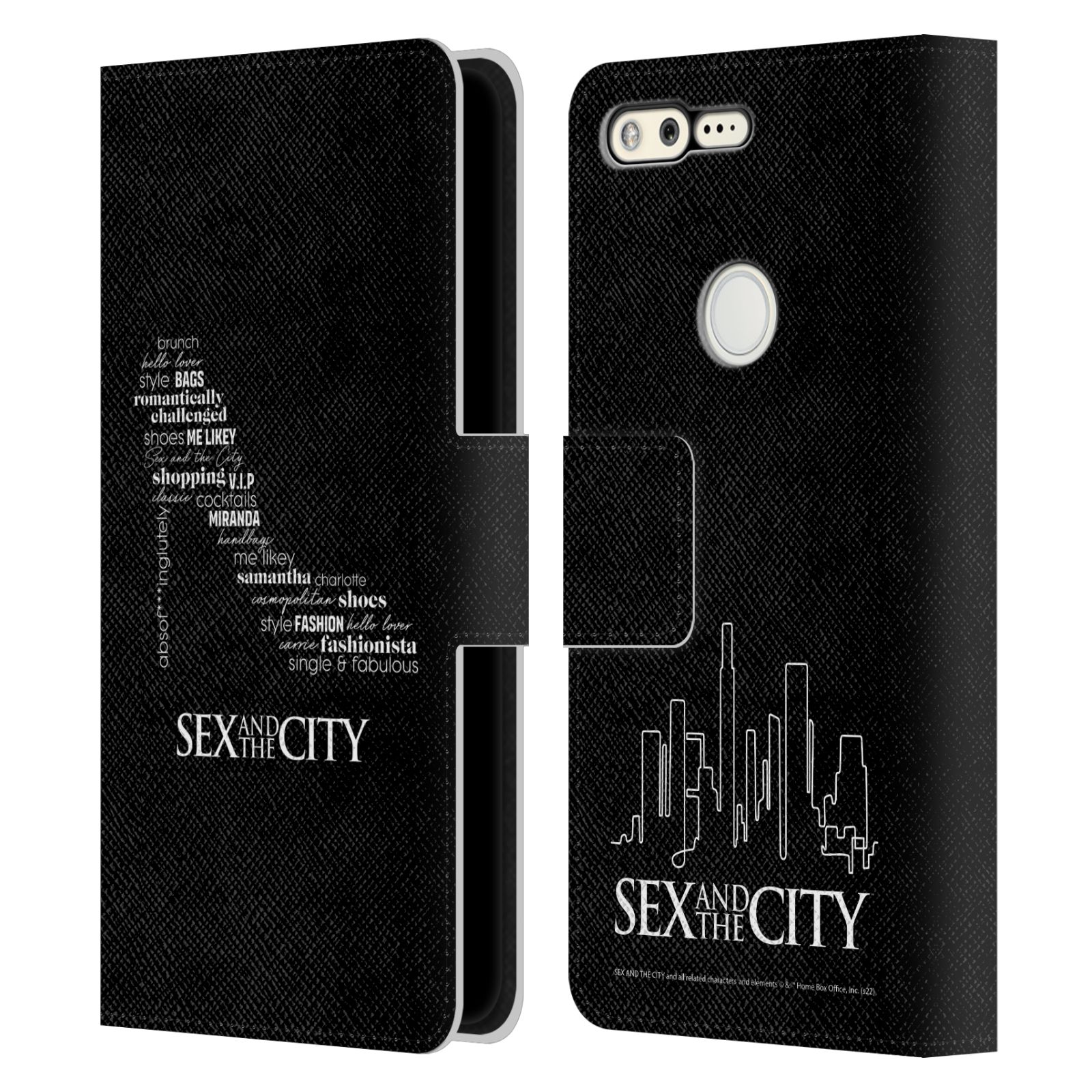 SEX AND THE CITY: TELEVISION SERIES GRAPHICS LEATHER BOOK CASE FOR GOOGLE PHONES - Picture 14 of 14