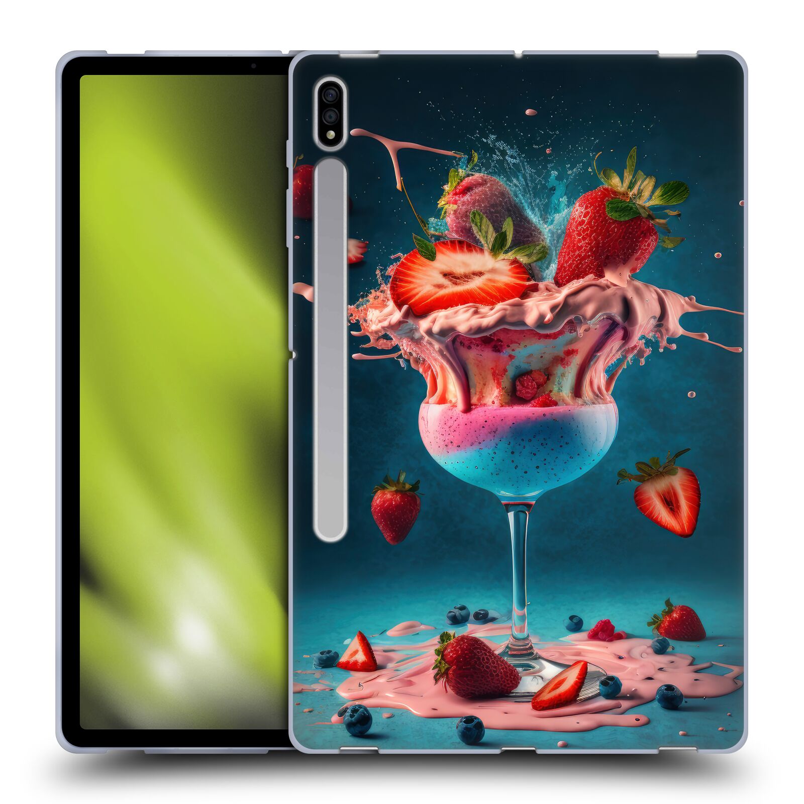 OFFICIAL SPACESCAPES COCKTAILS SOFT GEL CASE FOR SAMSUNG TABLETS 1 - Picture 12 of 22