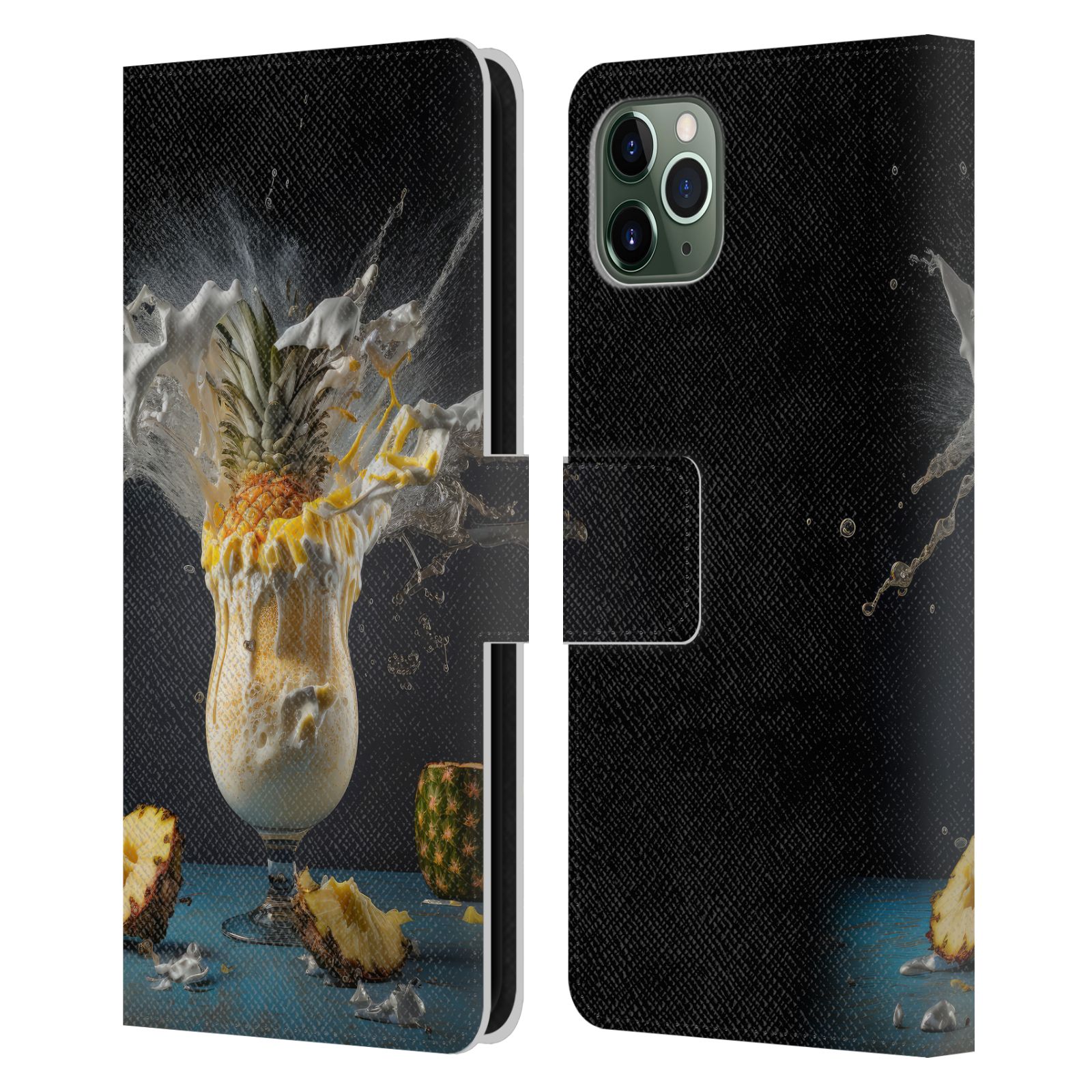OFFICIEL SPACESCAPES COCKTAILS ÉTUI COQUE EN CUIR POUR APPLE iPHONE TÉLÉPHONES - Photo 17 sur 19
