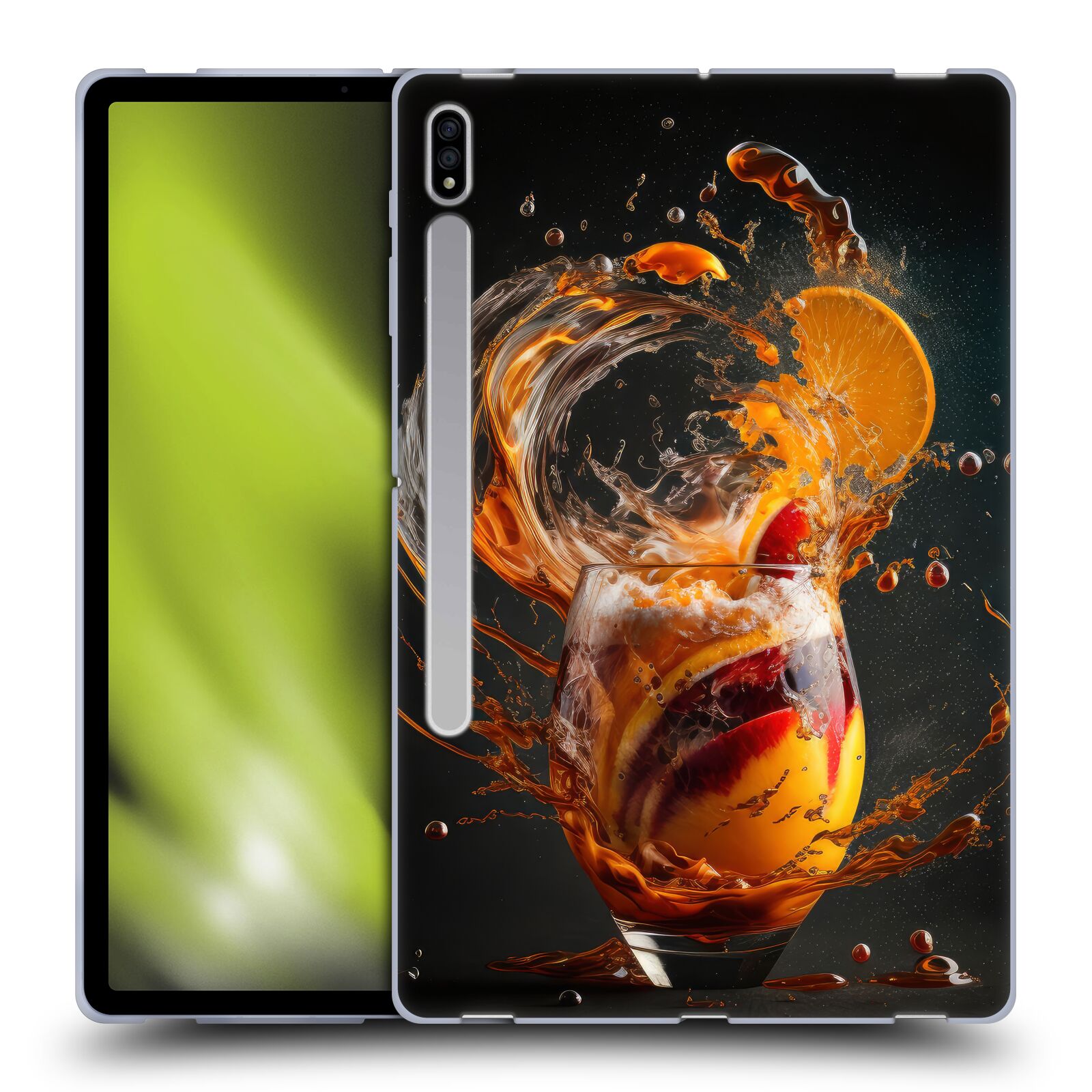 OFFICIAL SPACESCAPES COCKTAILS SOFT GEL CASE FOR SAMSUNG TABLETS 1 - Picture 16 of 22