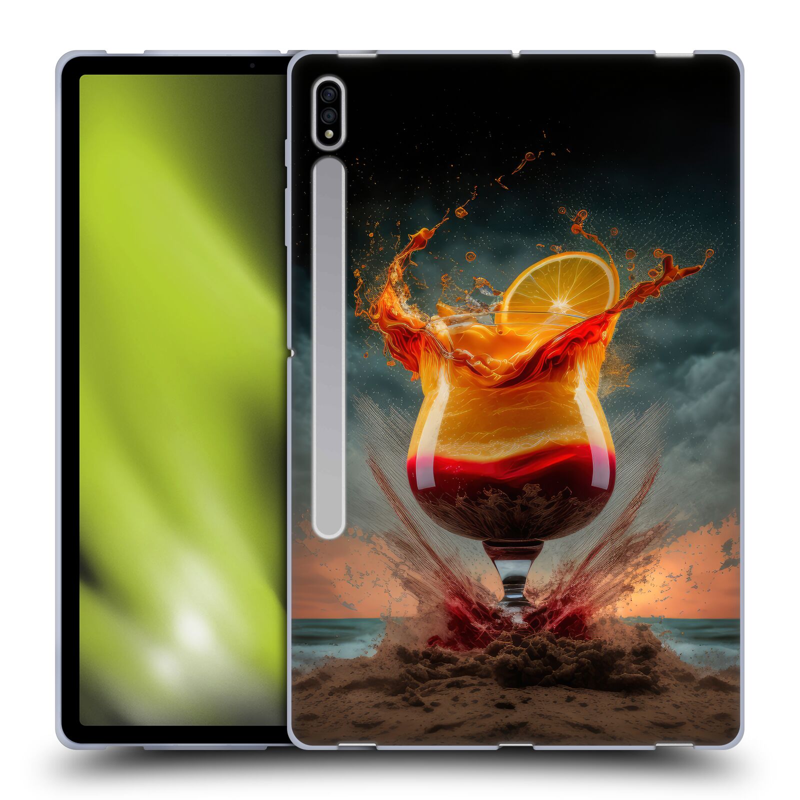 OFFICIAL SPACESCAPES COCKTAILS SOFT GEL CASE FOR SAMSUNG TABLETS 1 - Picture 20 of 22
