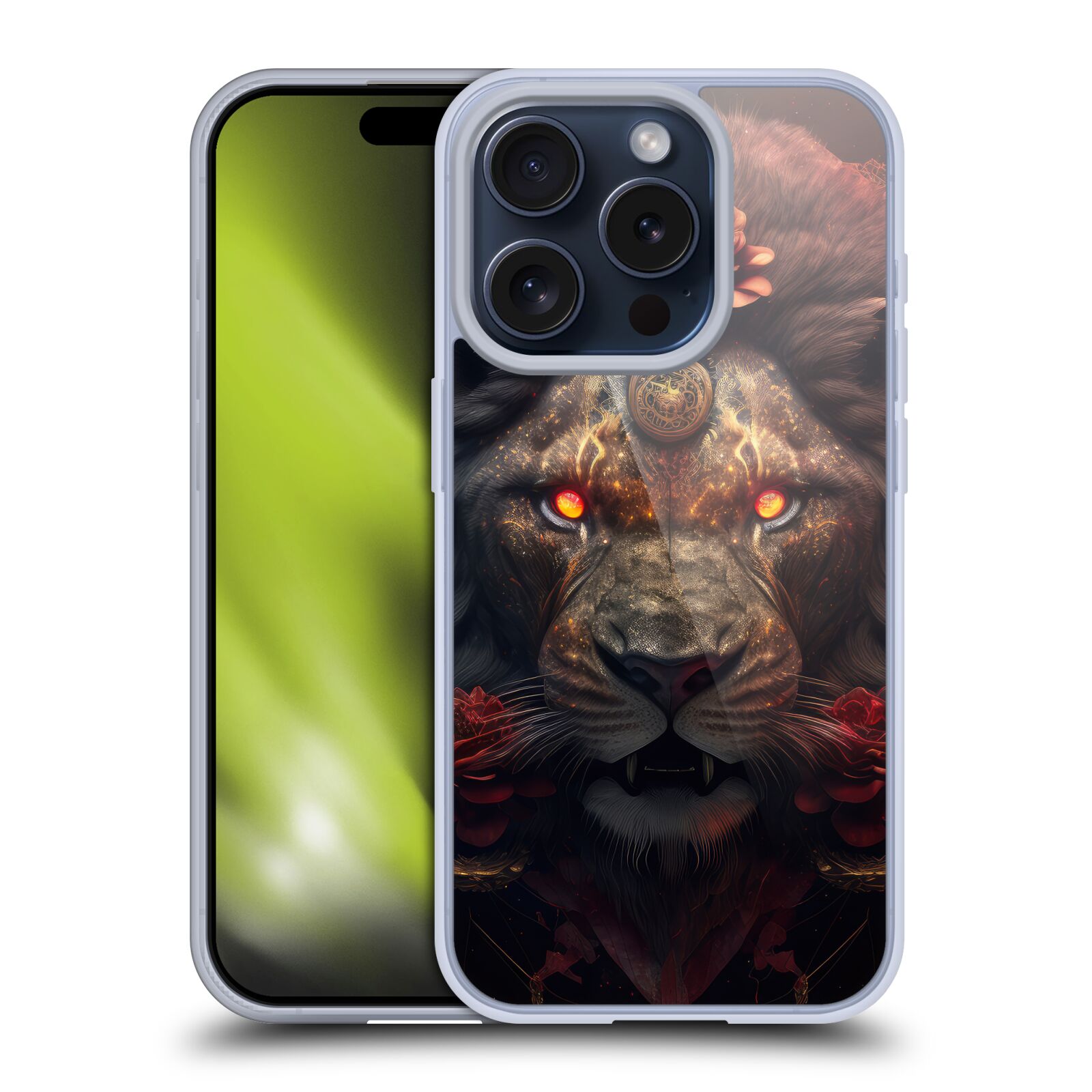 SPACESCAPES LIONS FLORAUX ÉTUI COQUE EN GEL MOLLE POUR APPLE iPHONE TÉLÉPHONES - Photo 9 sur 14