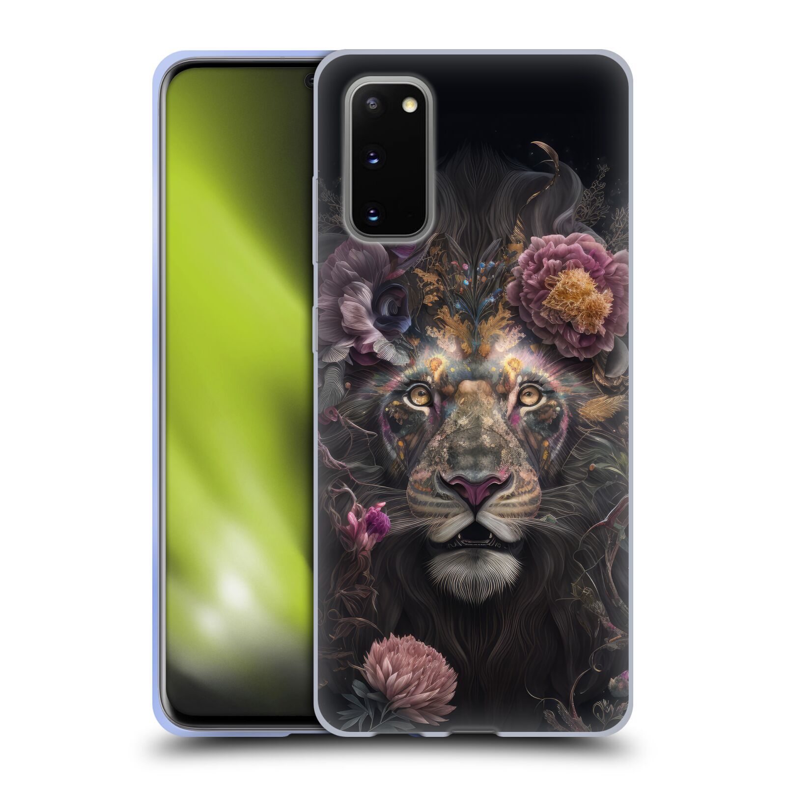 OFFICIEL SPACESCAPES LIONS FLORAUX ÉTUI COQUE EN GEL POUR SAMSUNG TÉLÉPHONES 1 - Photo 10 sur 14