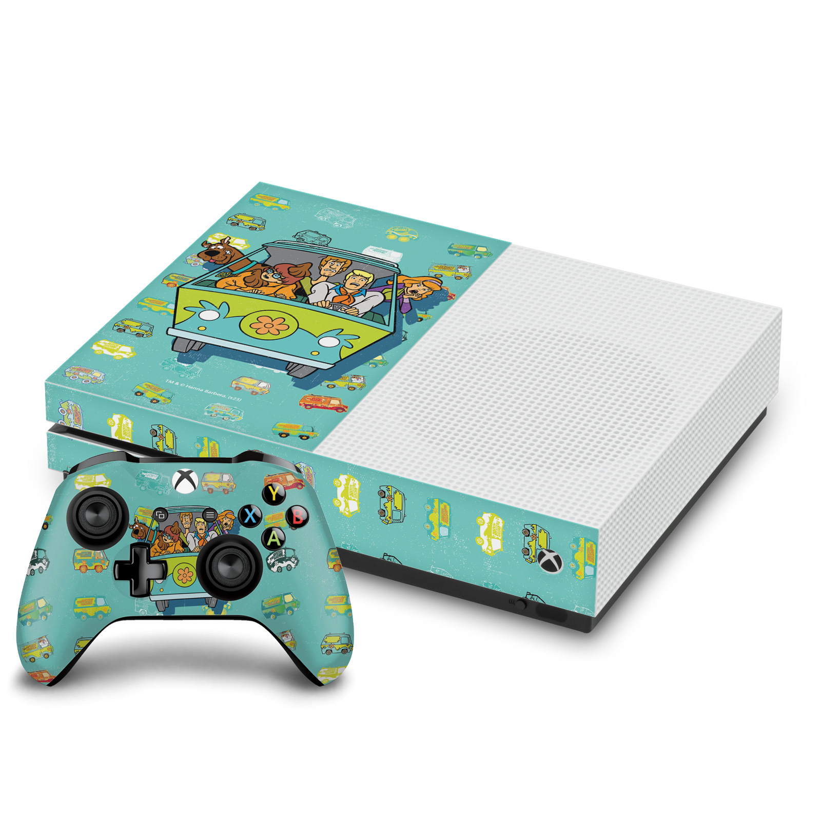 Mystery Machine Gaming Skin for Xbox One S Console + Controller