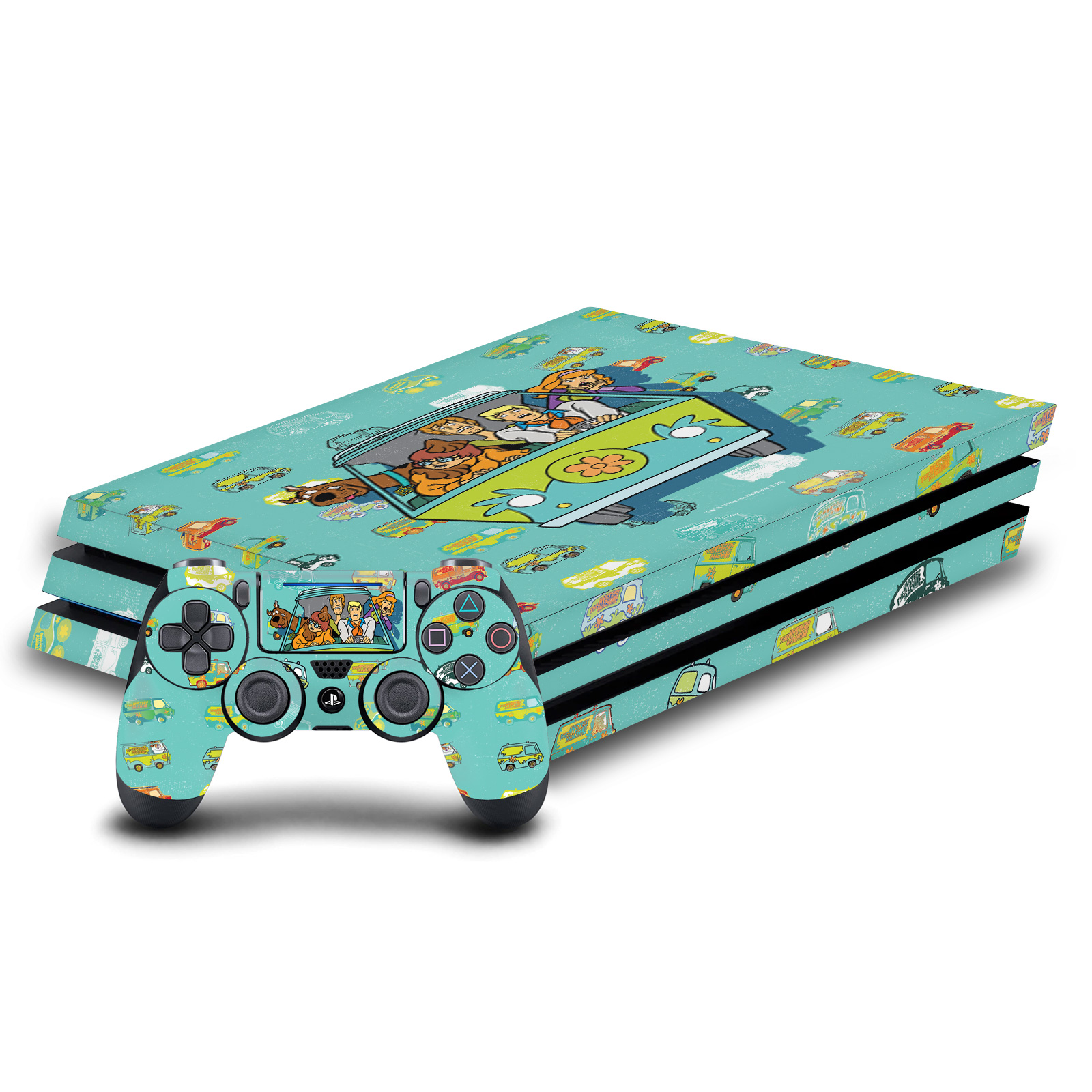 Mystery Machine Gaming Skin for PS4 Pro Console + DualShock 4