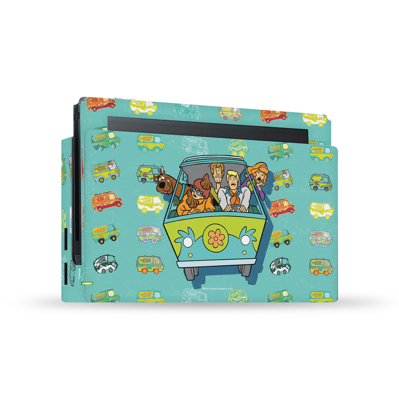 OFFICIAL SCOOBY-DOO GRAPHICS VINYL SKIN DECAL FOR NINTENDO SWITCH CONSOLE & DOCK