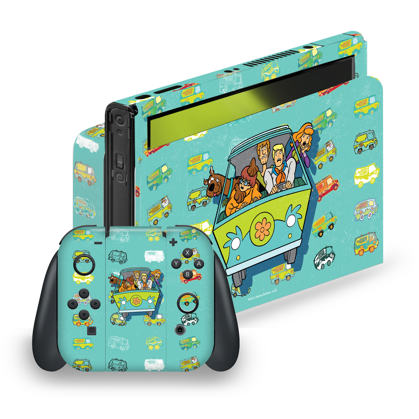 Mystery Machine Gaming Skin for Switch OLED Bundle