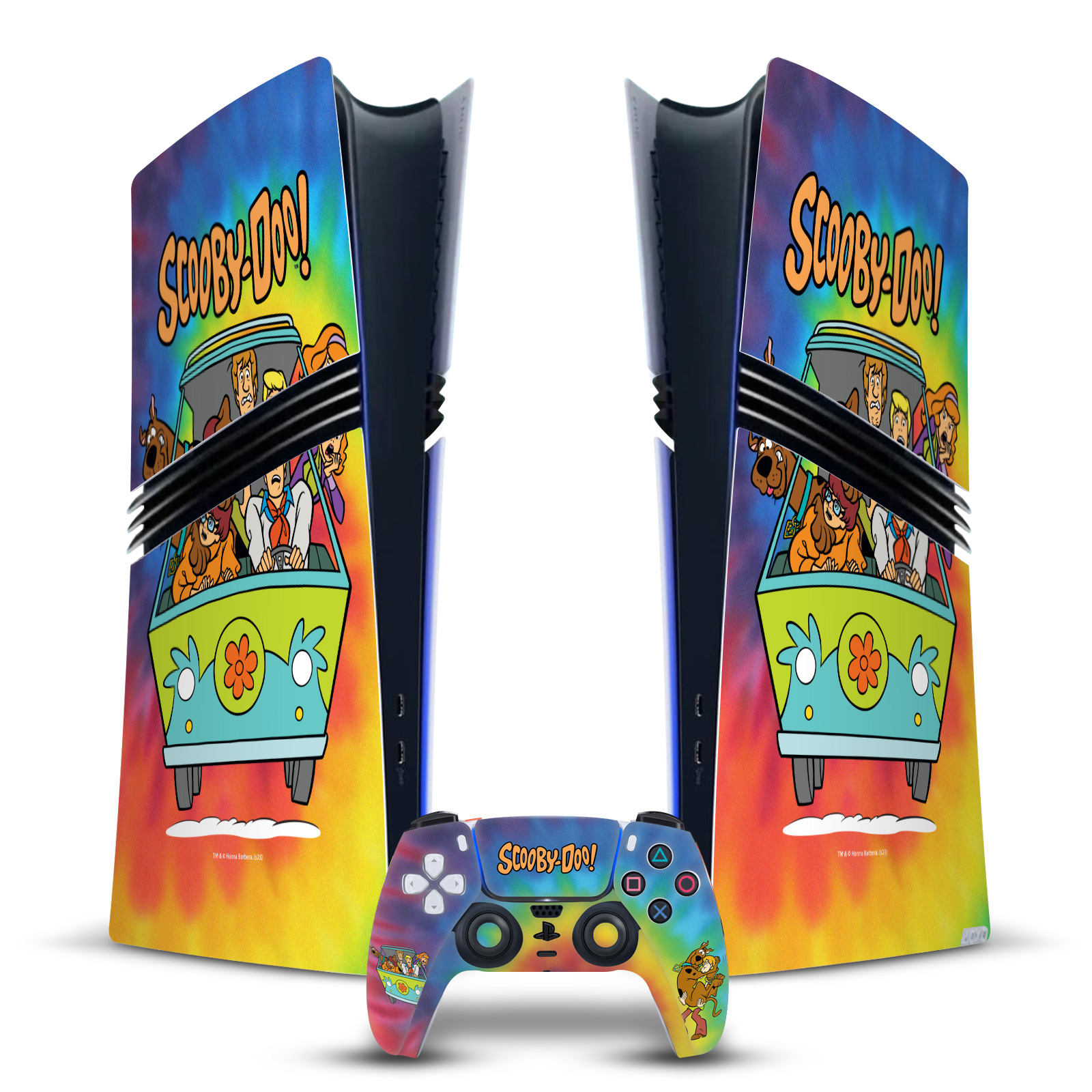 Tie Dye Gaming Skin for PS5 Pro Digital Console + Controller